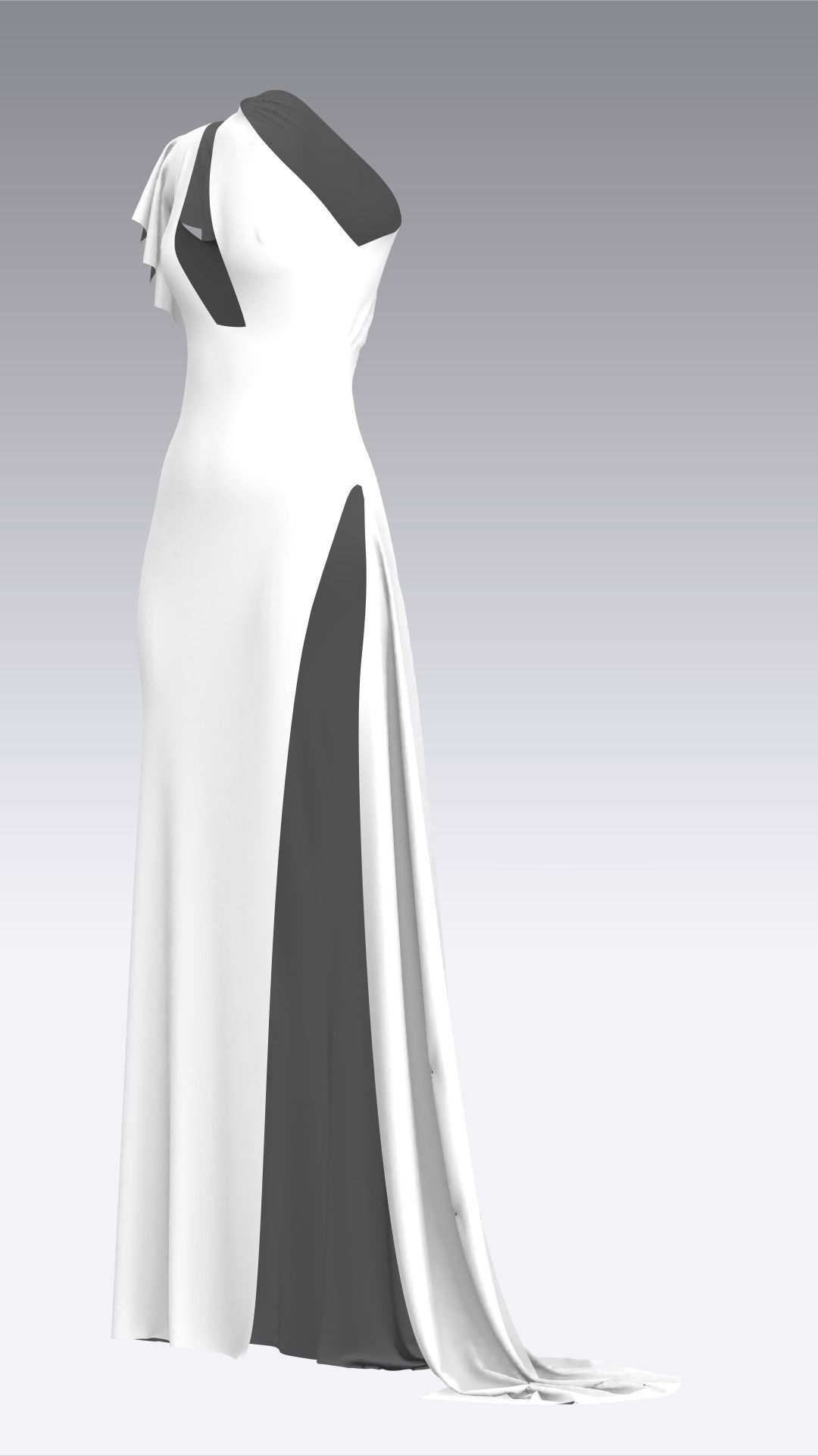 Dress Outfits MD CLO 3D ZPRJ ZPAC project files 3D model_14