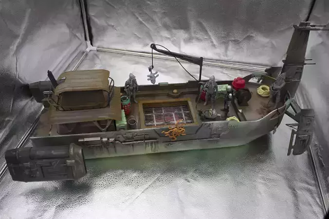 Quarren fishing vessel Mandalorian