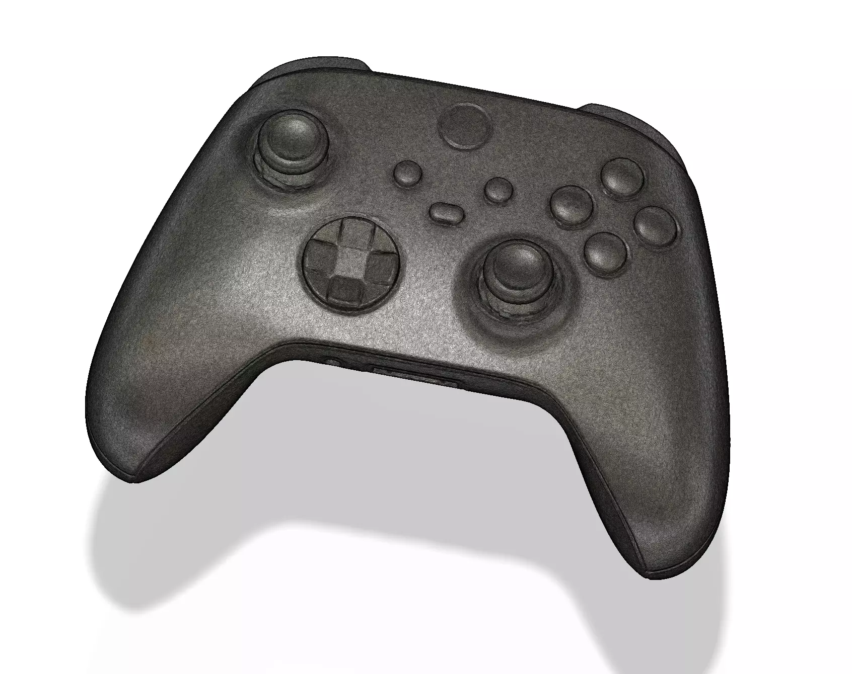 Xbox Series S X Wireless Controller 3D scan 3D print model