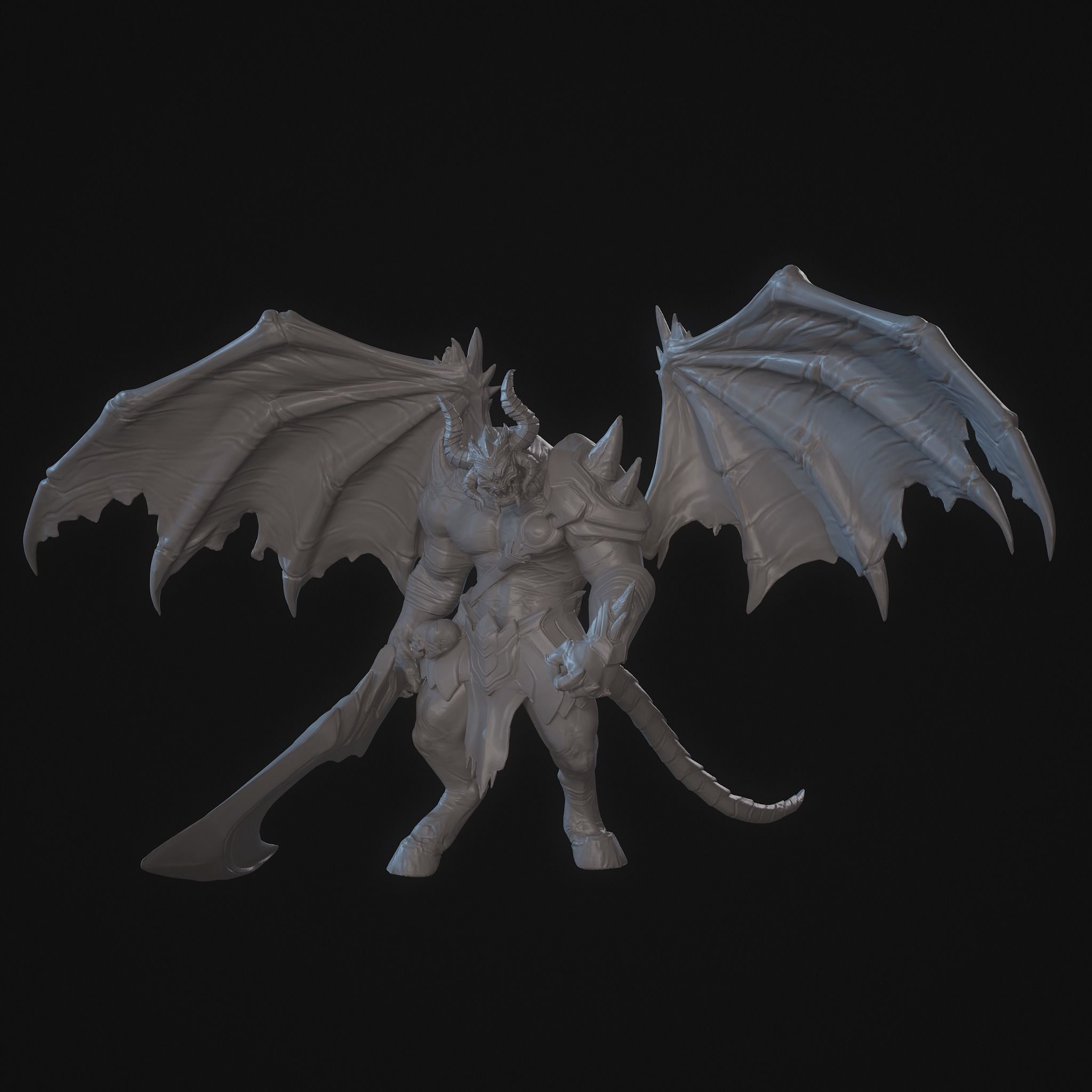 Maloch from Arena of valor AOV game fanart 3D print model_1