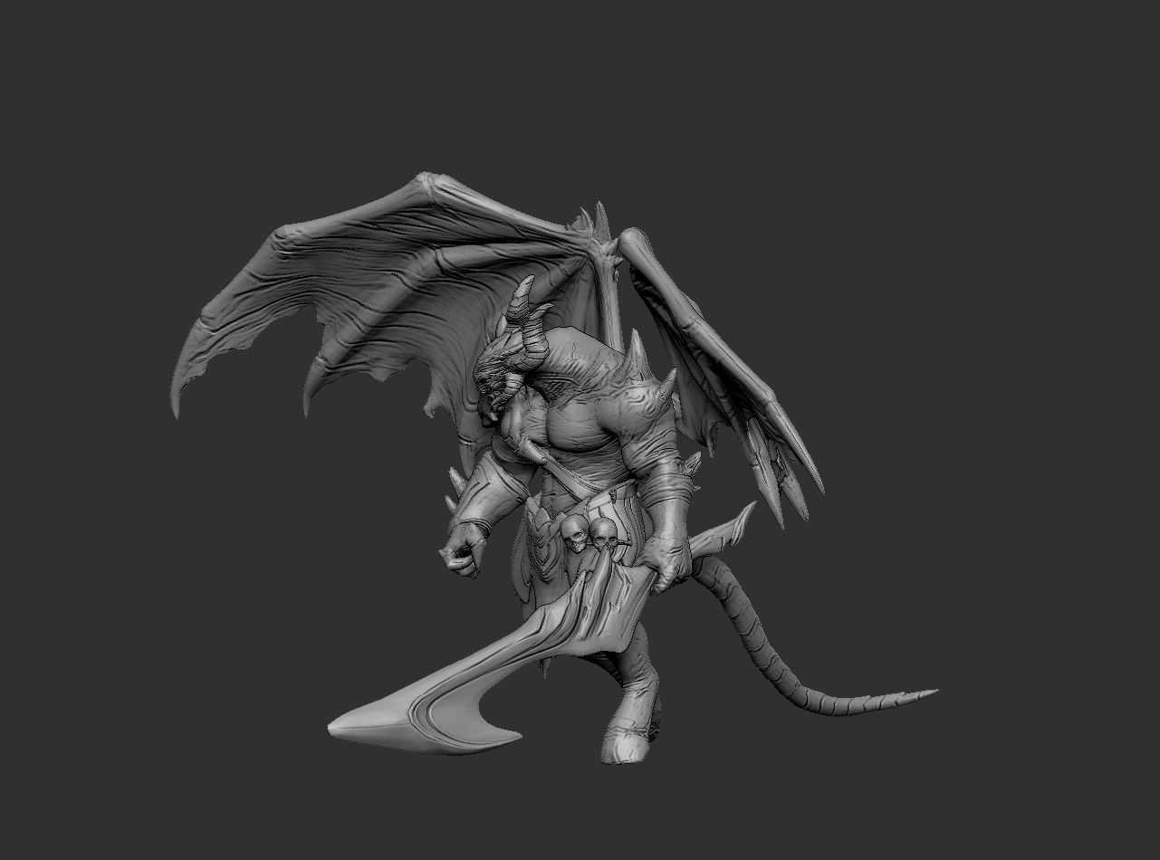 Maloch from Arena of valor AOV game fanart 3D print model_15