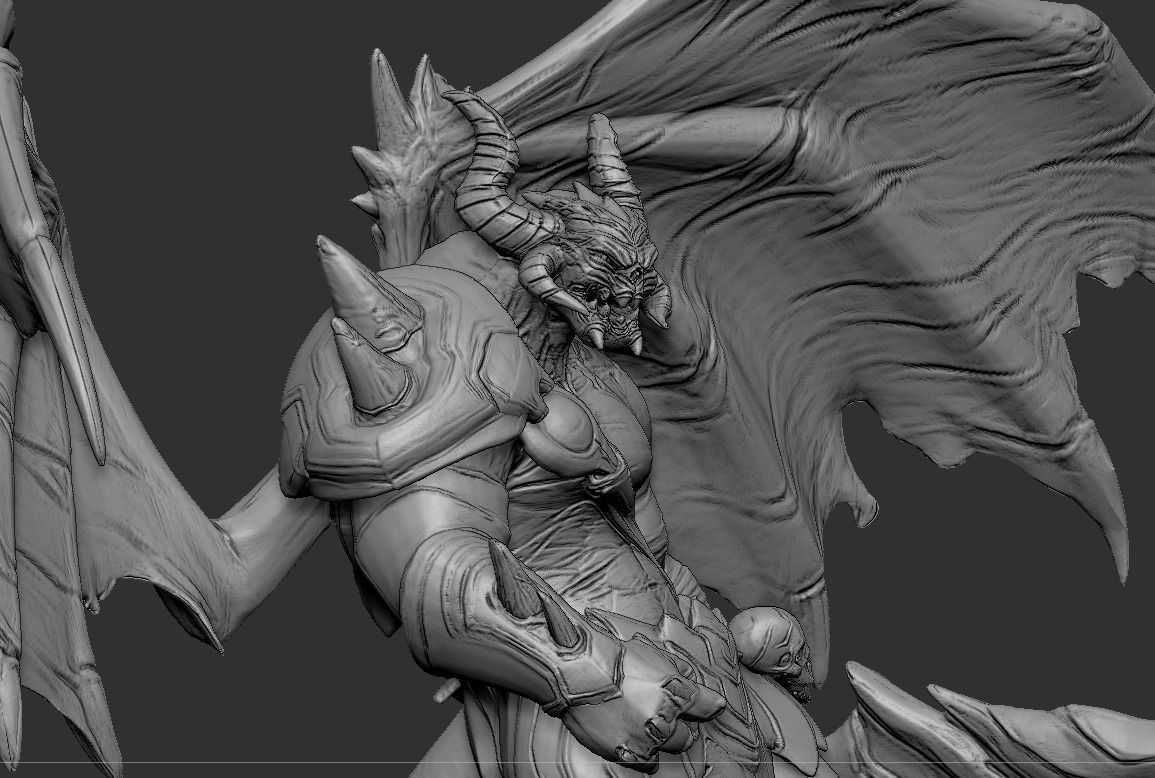 Maloch from Arena of valor AOV game fanart 3D print model_13