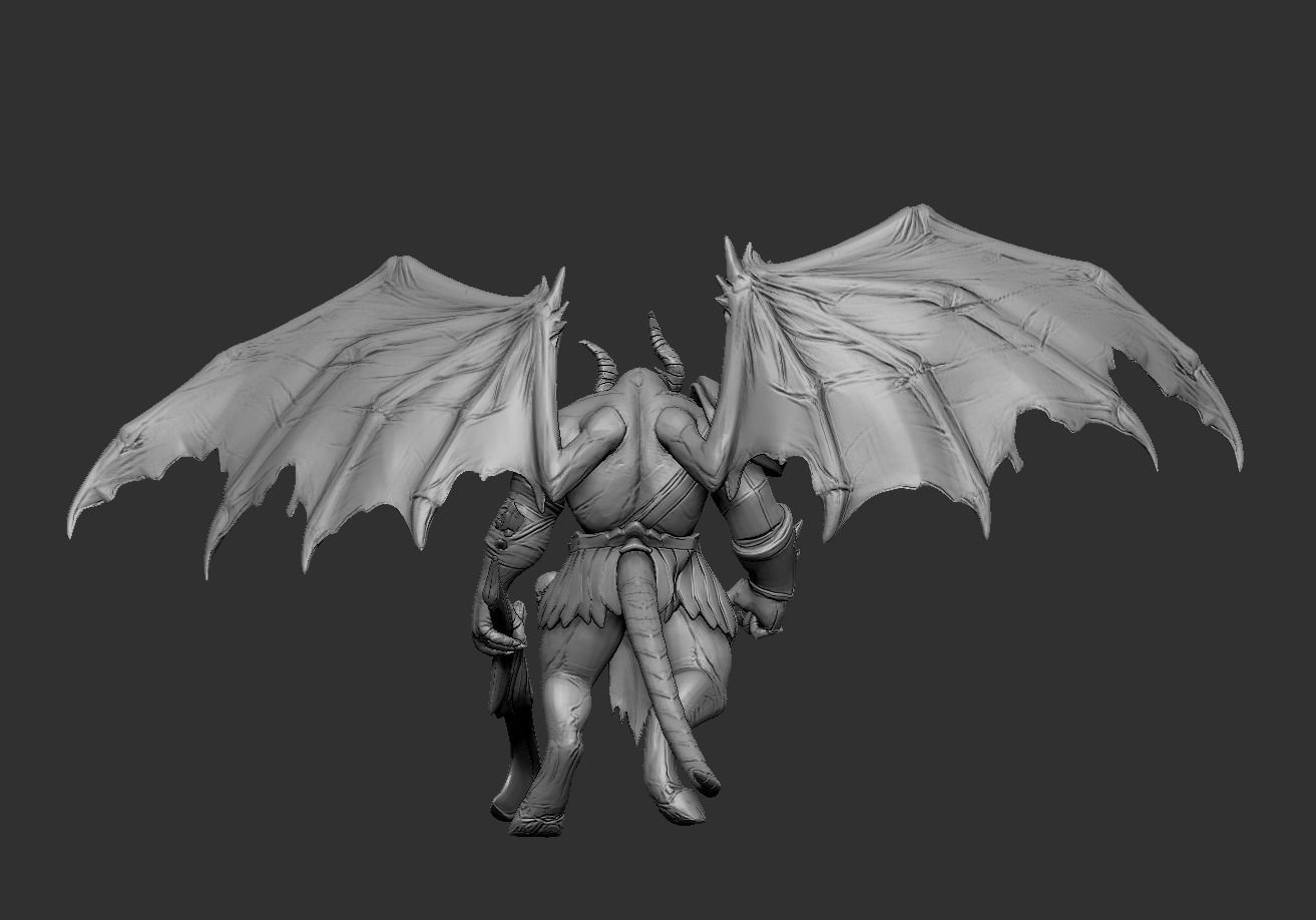 Maloch from Arena of valor AOV game fanart 3D print model_19