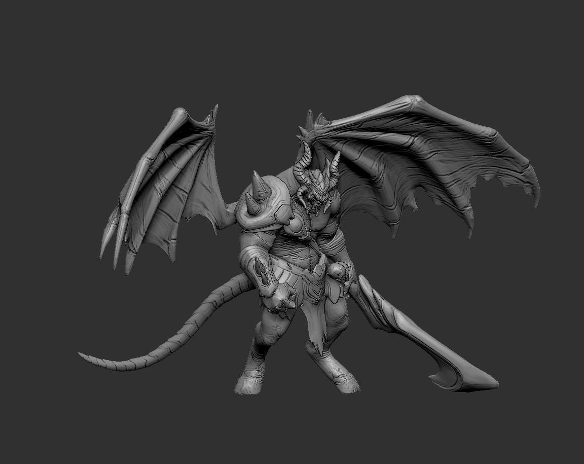 Maloch from Arena of valor AOV game fanart 3D print model_22