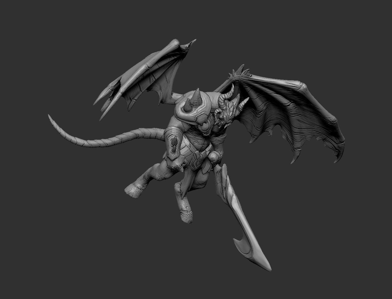 Maloch from Arena of valor AOV game fanart 3D print model_6