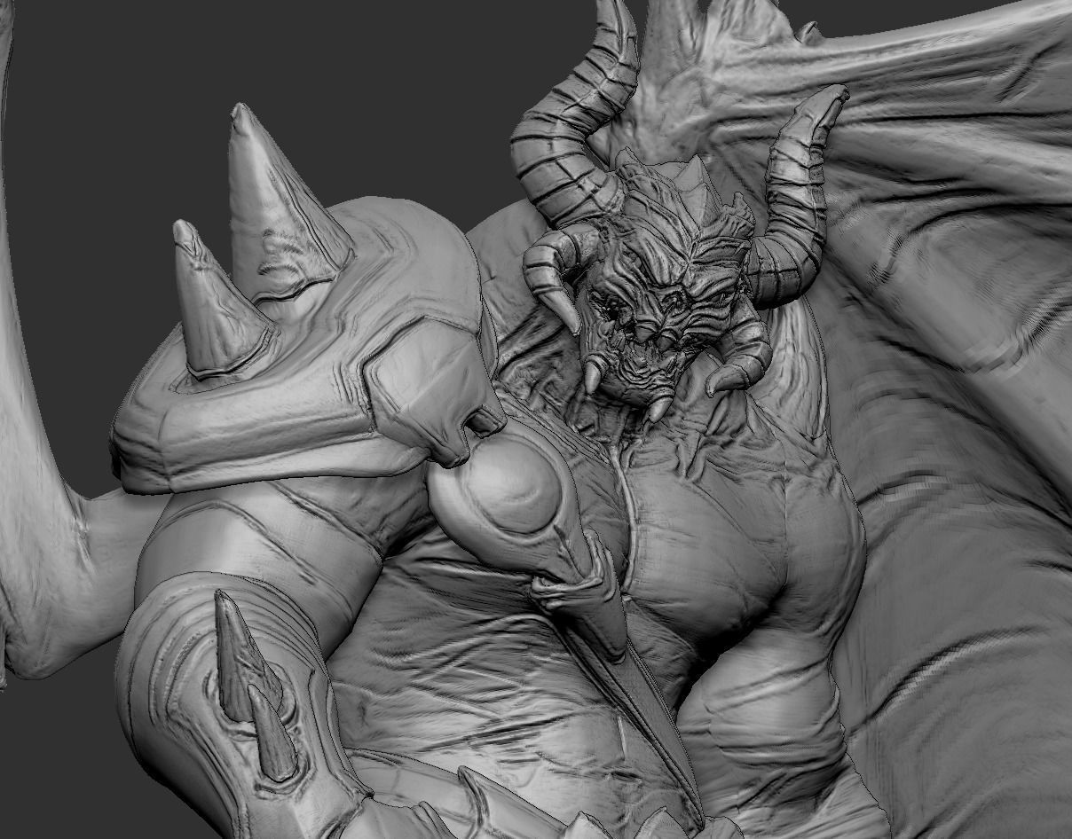 Maloch from Arena of valor AOV game fanart 3D print model_8