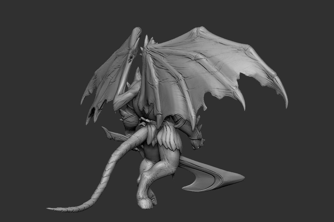 Maloch from Arena of valor AOV game fanart 3D print model_16