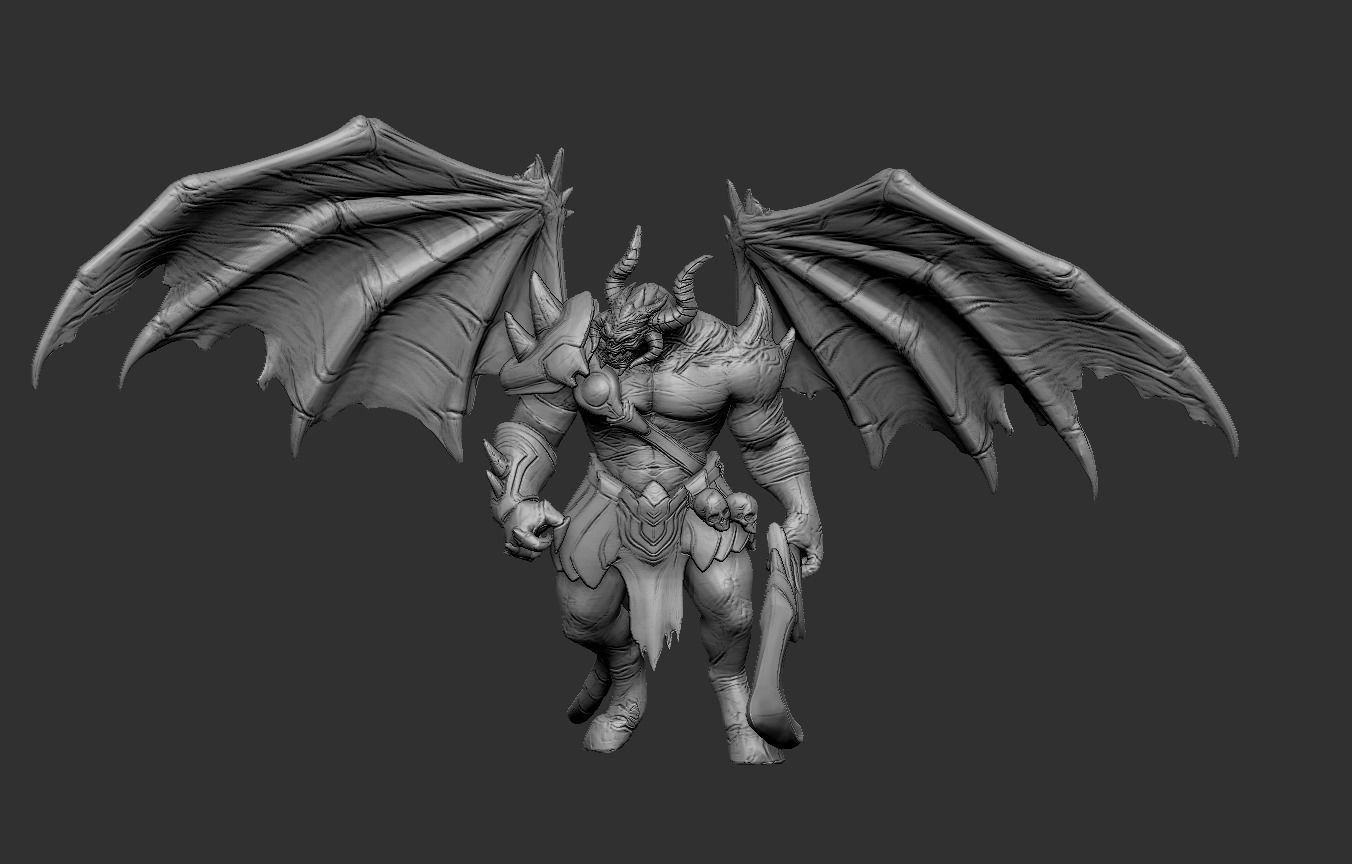 Maloch from Arena of valor AOV game fanart 3D print model_4