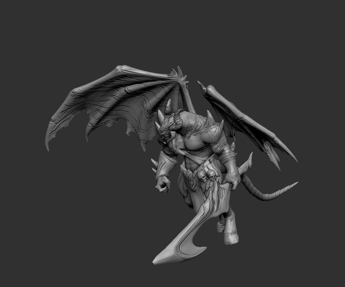 Maloch from Arena of valor AOV game fanart 3D print model_21