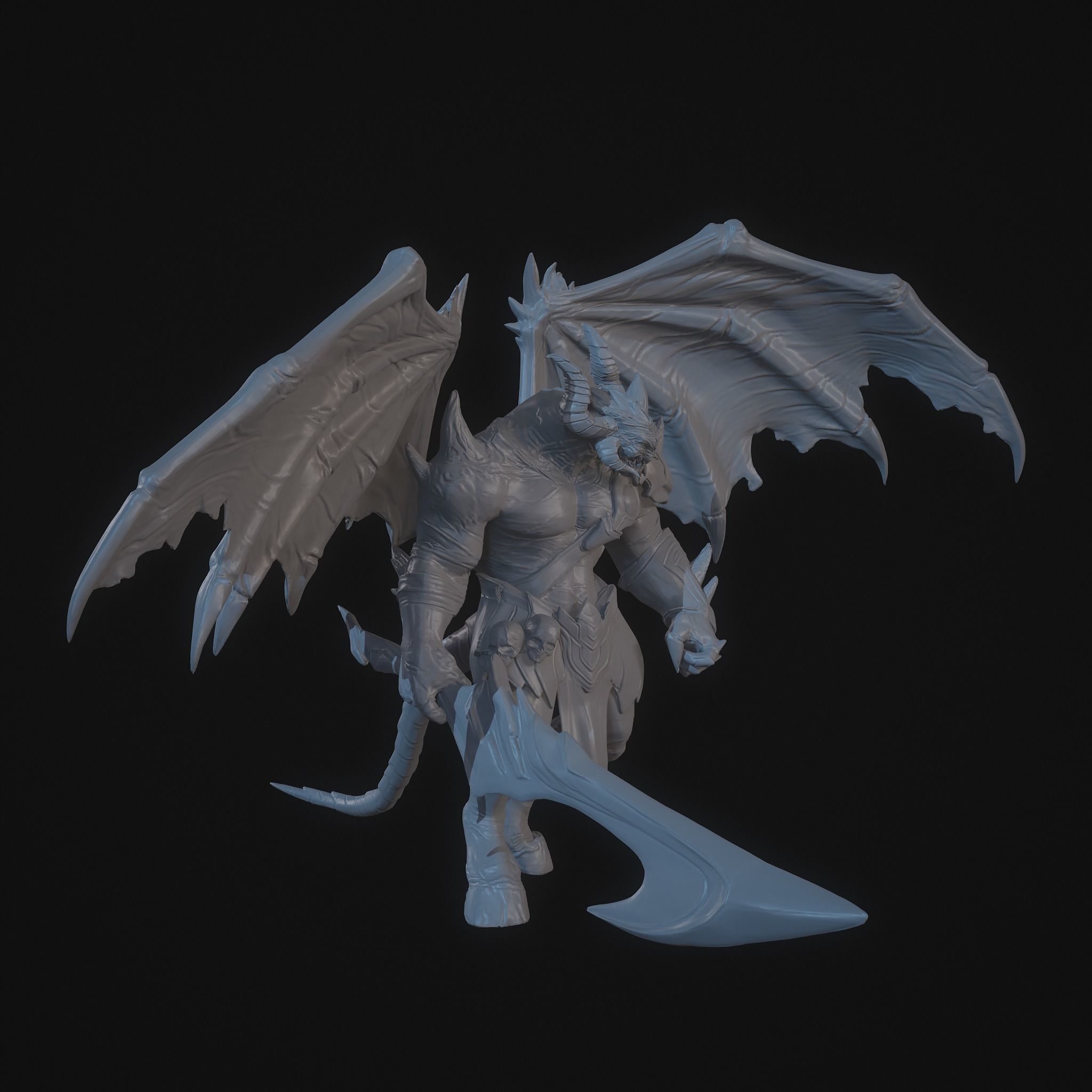Maloch from Arena of valor AOV game fanart 3D print model_2