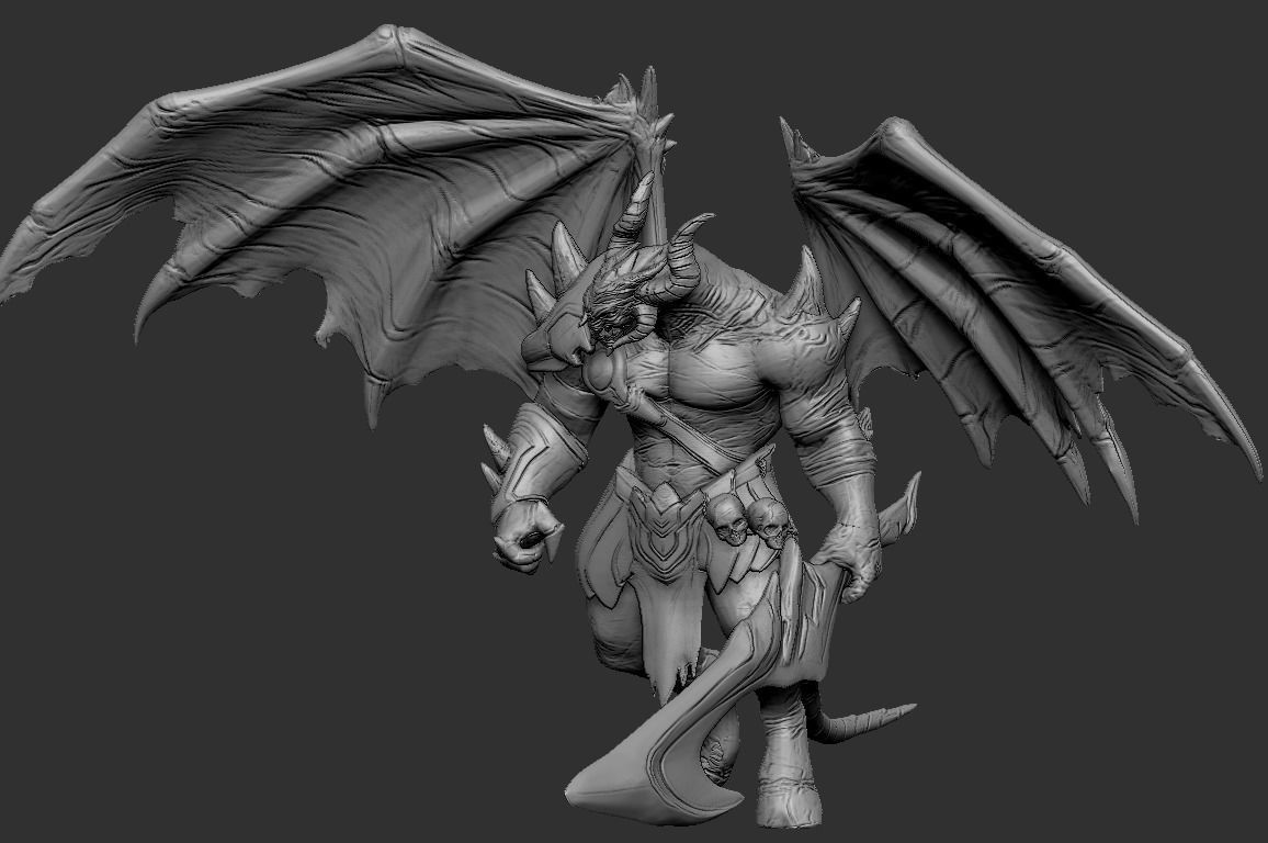 Maloch from Arena of valor AOV game fanart 3D print model_14