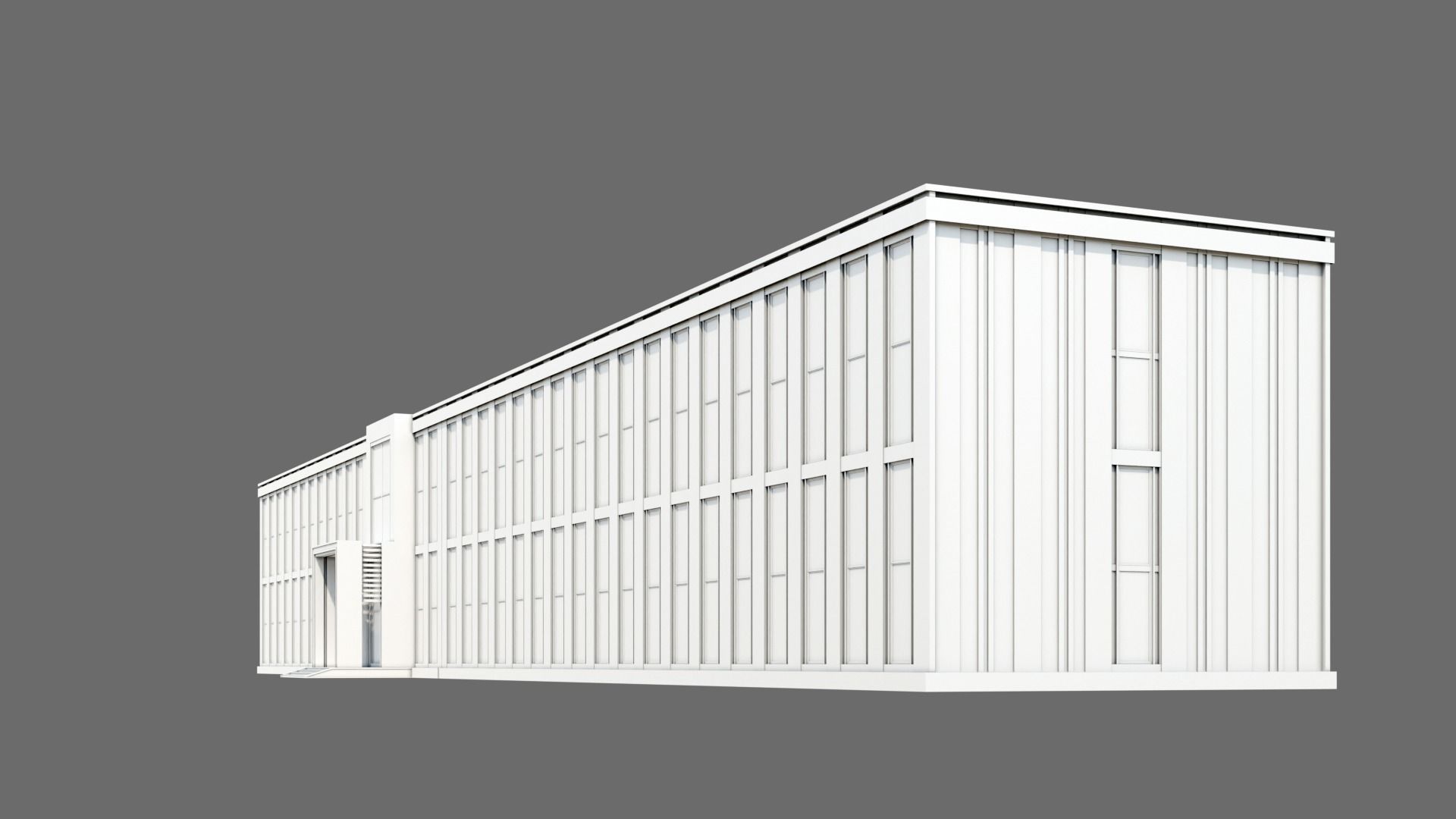 University Building ID036 3D model_3