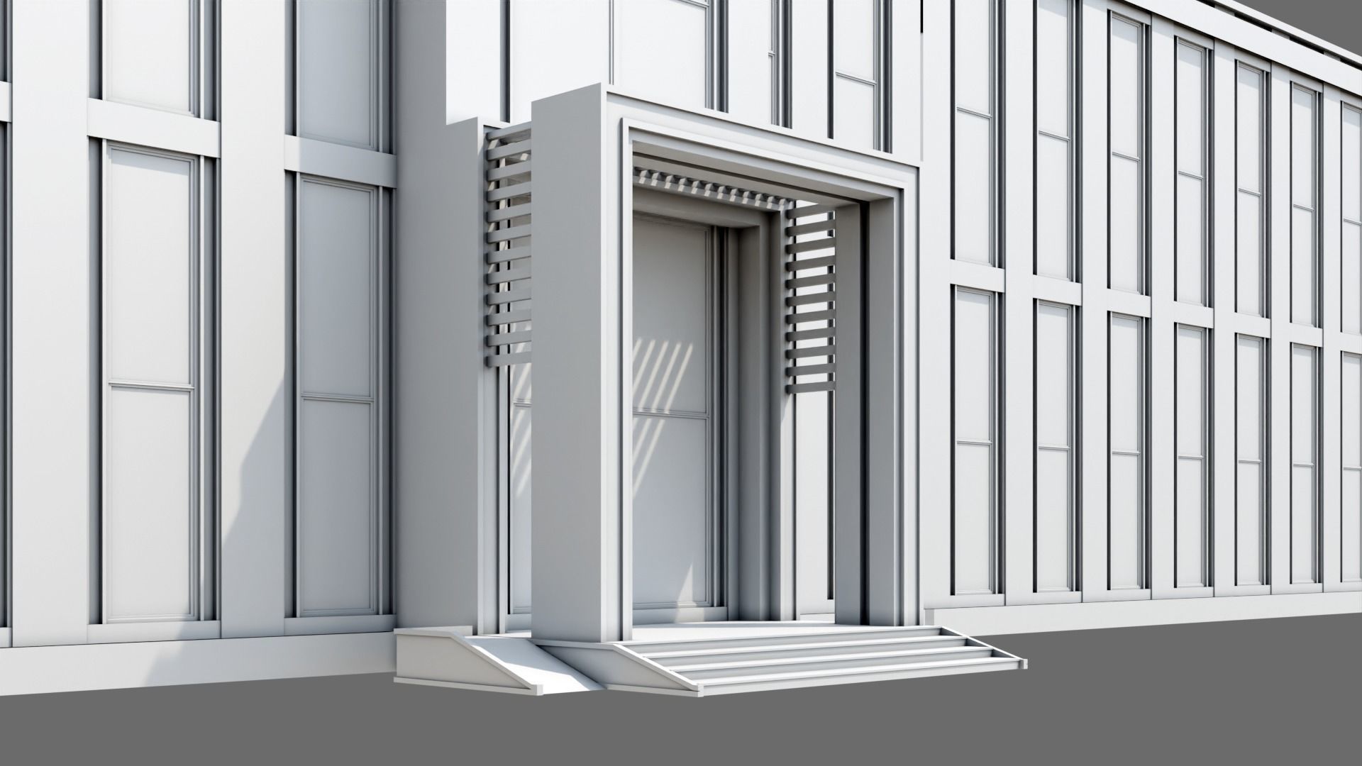 University Building ID036 3D model_5