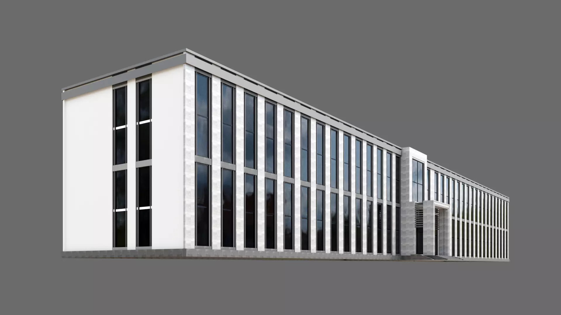 University Building ID036 3D model_0