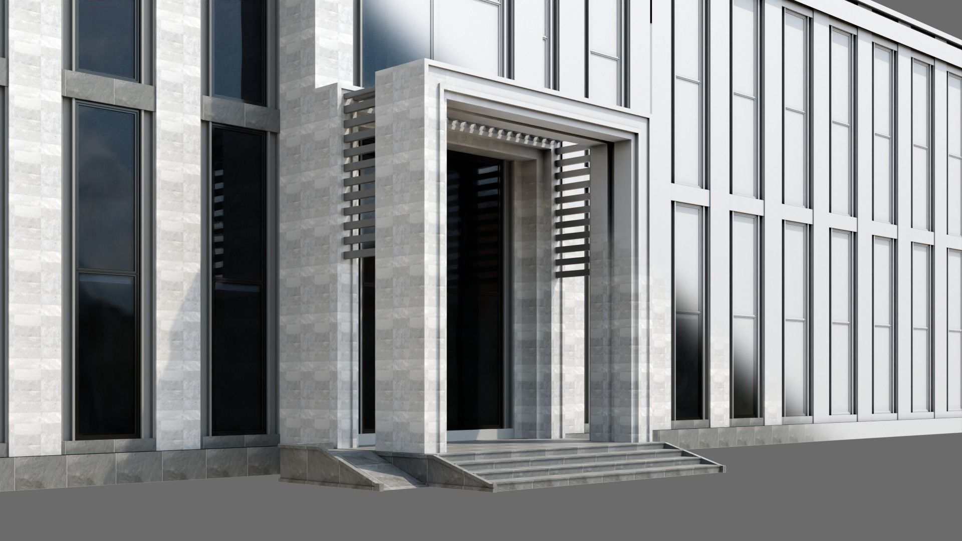 University Building ID036 3D model_6