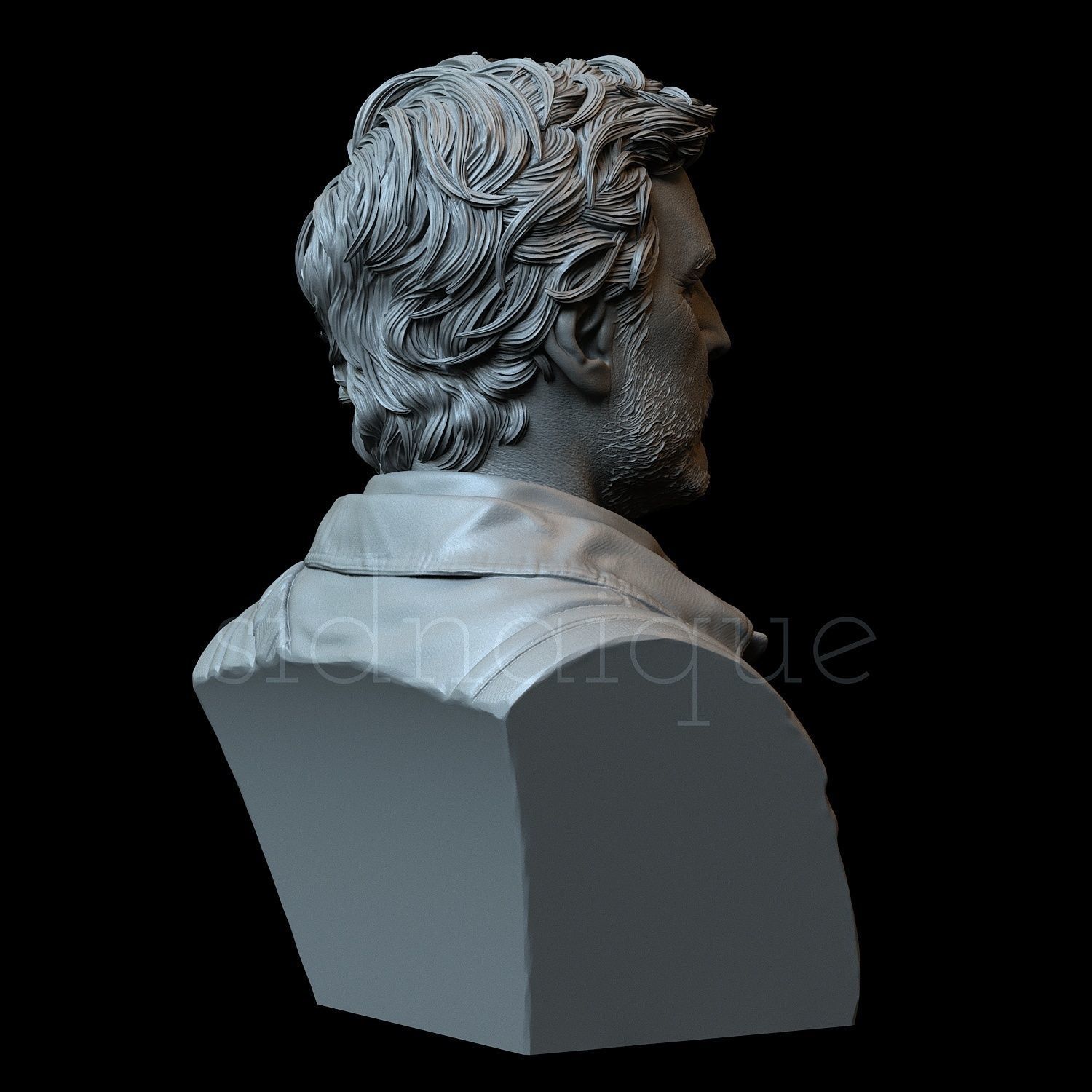 Pedro Pascal as Joel Miller 3D print model_15