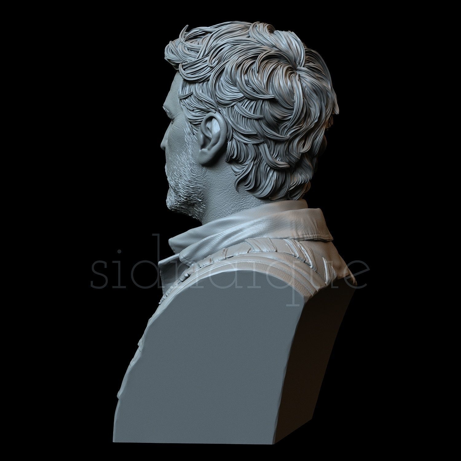 Pedro Pascal as Joel Miller 3D print model_13