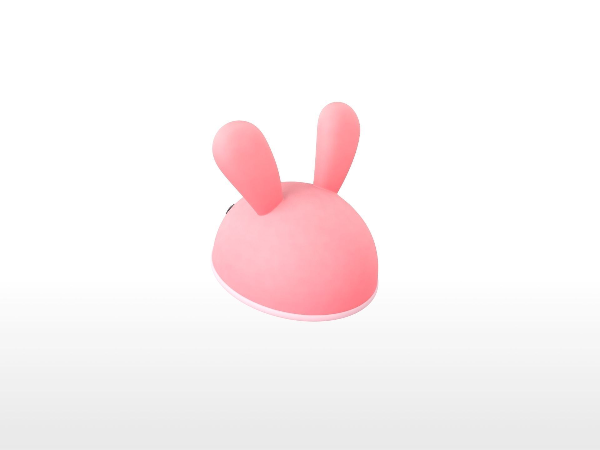 Hat020 Rabbit Hat 3D model_6