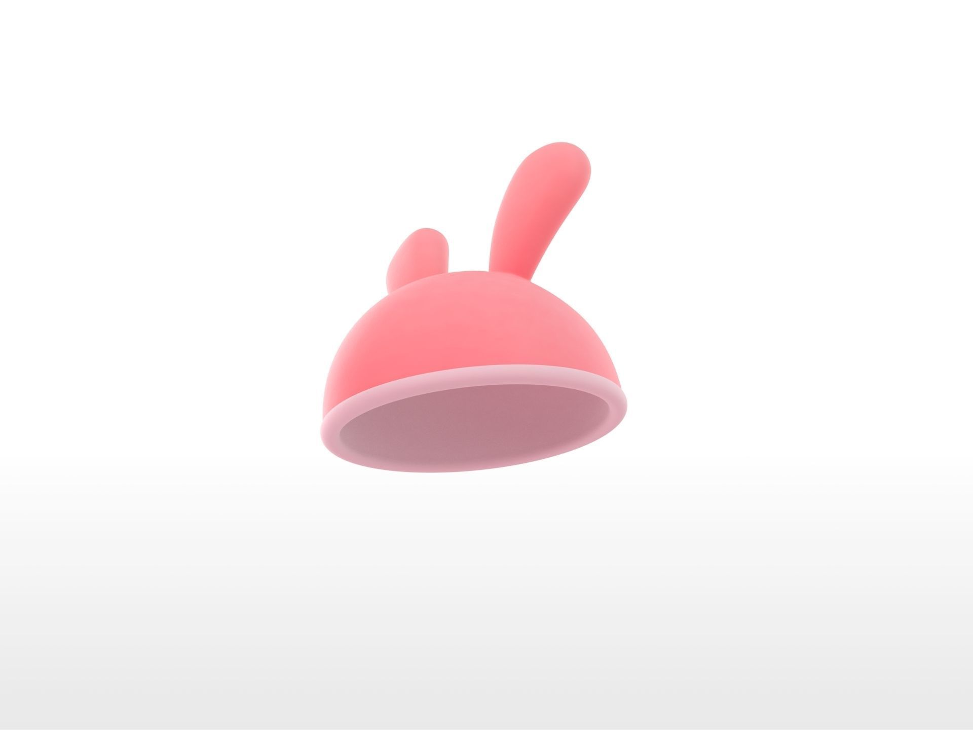 Hat020 Rabbit Hat 3D model_4