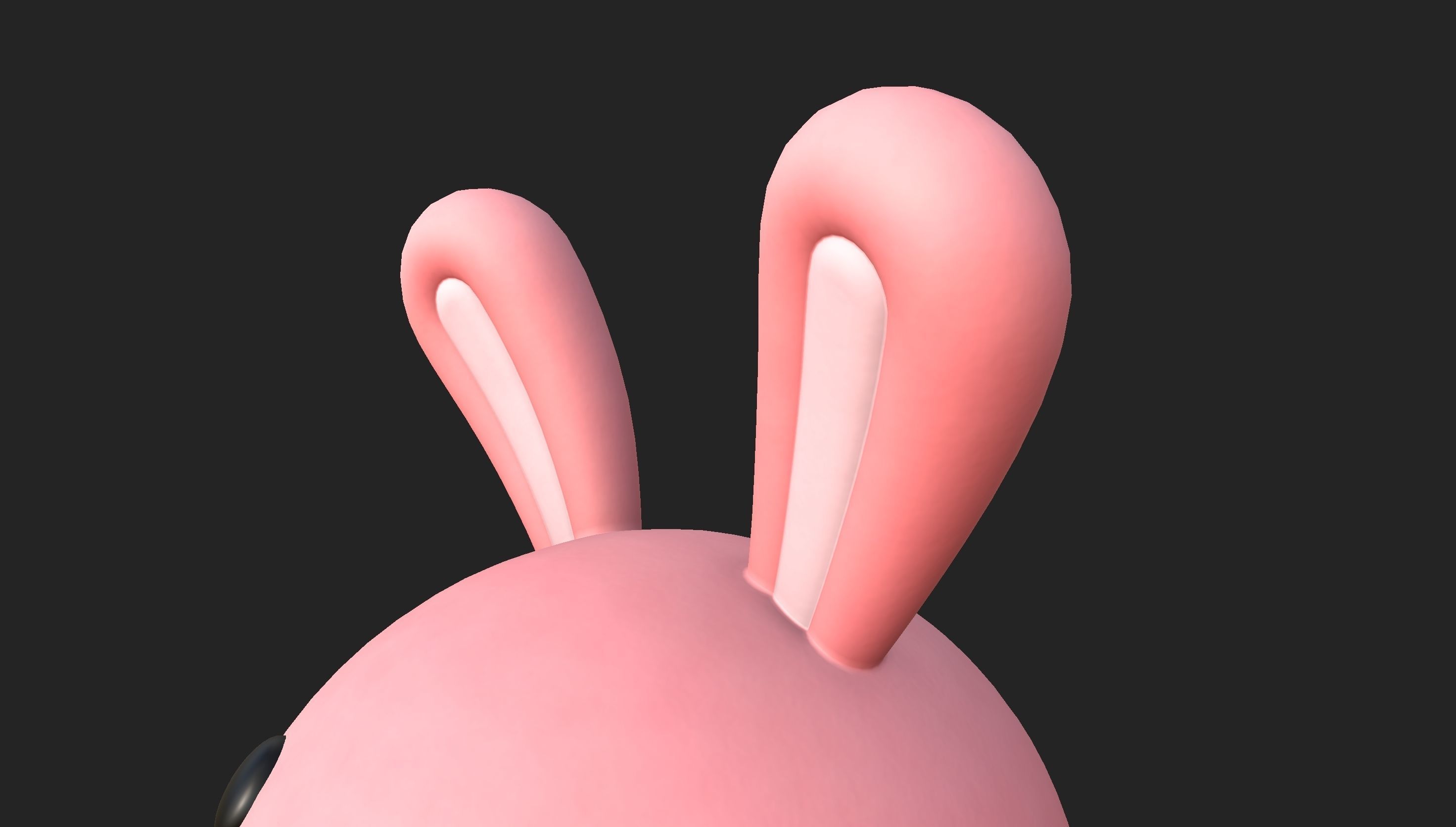 Hat020 Rabbit Hat 3D model_25