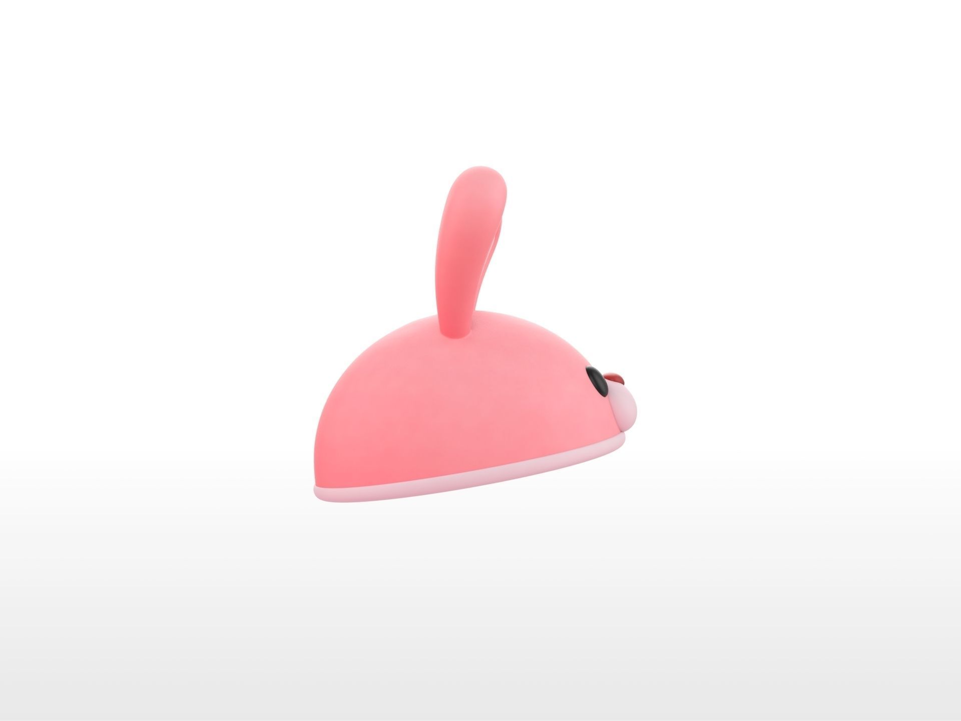 Hat020 Rabbit Hat 3D model_3