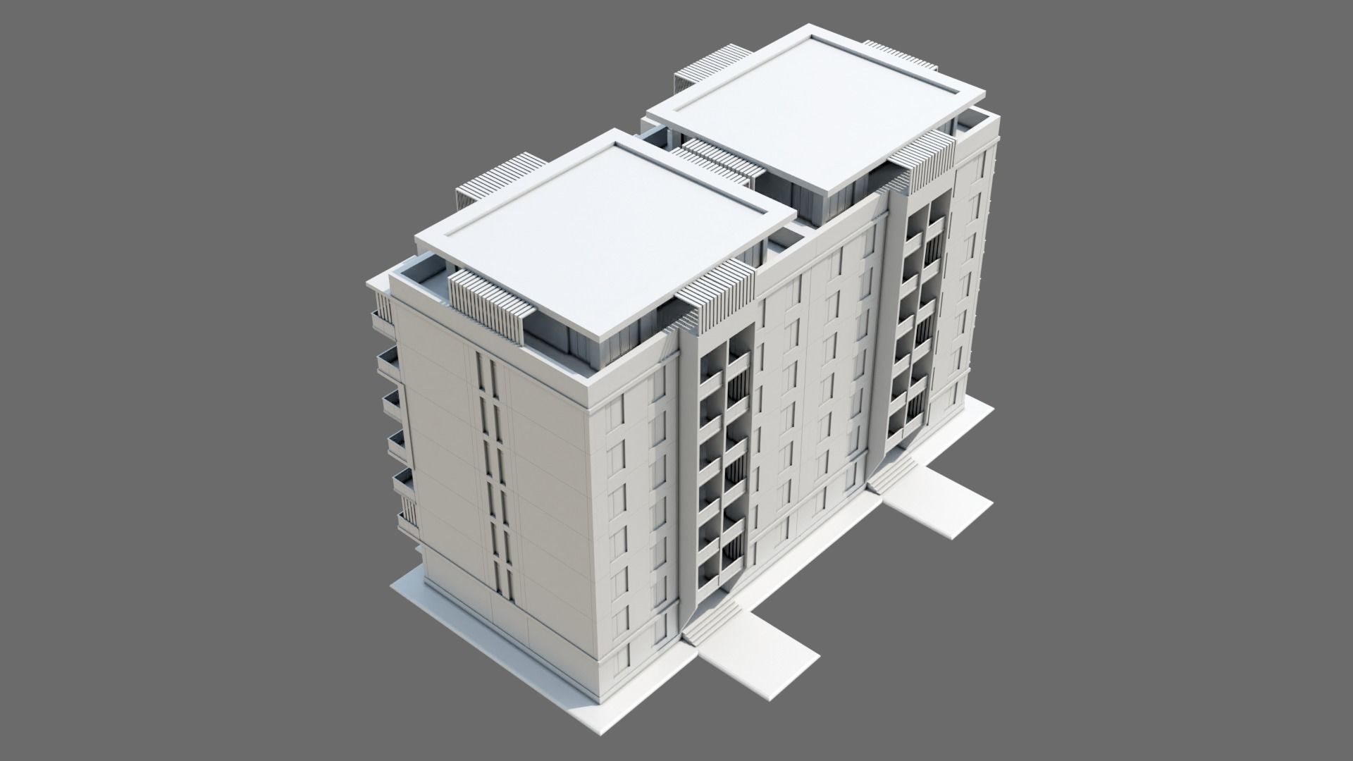 Residental Building ID038 3D model_3