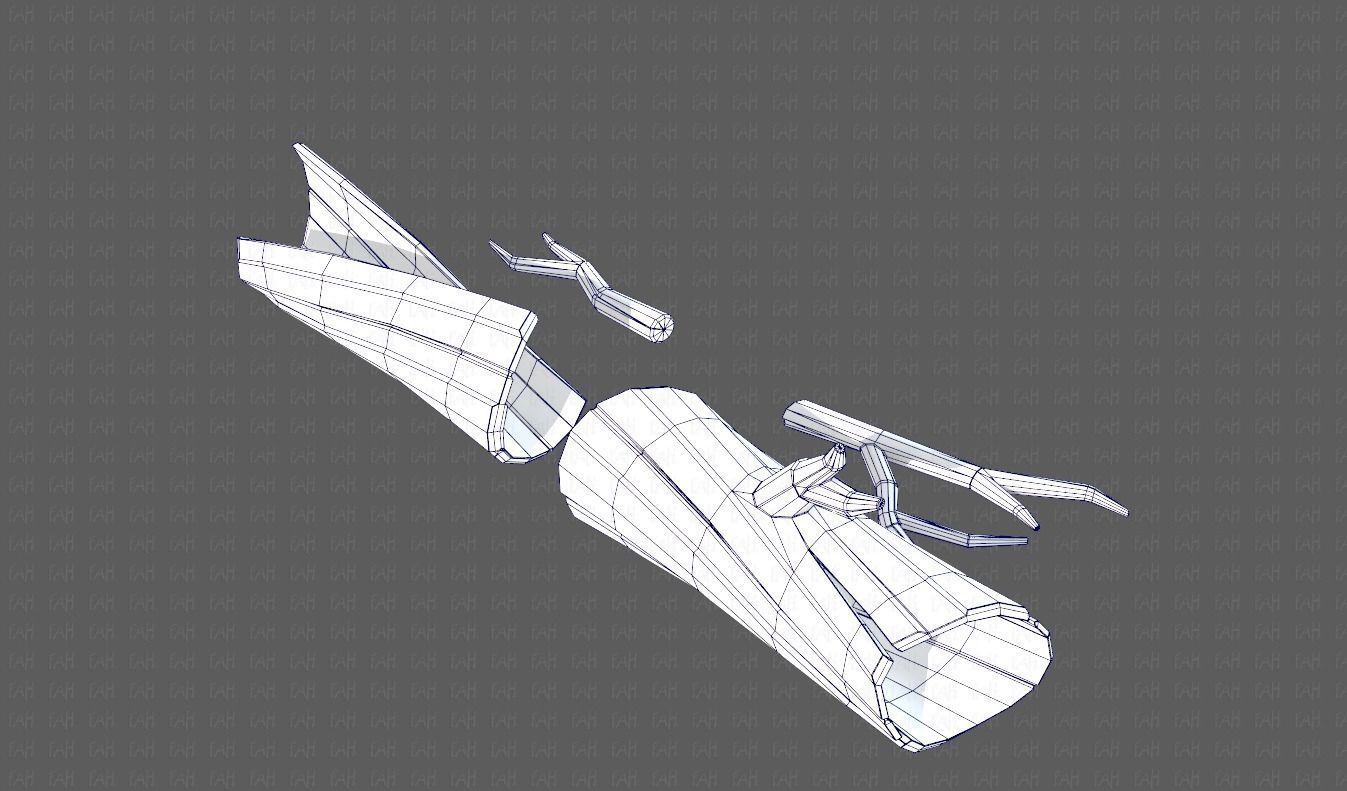 Stump V03 Low-poly 3D model_28