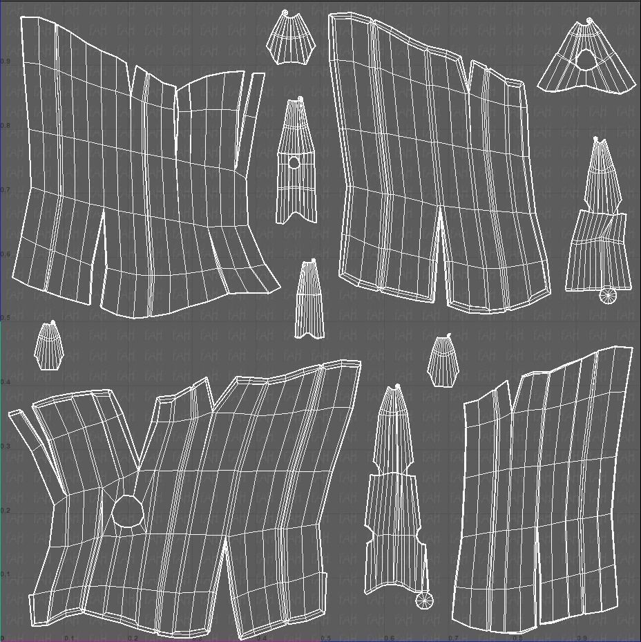Stump V03 Low-poly 3D model_45