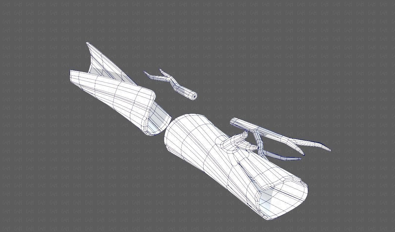 Stump V03 Low-poly 3D model_12