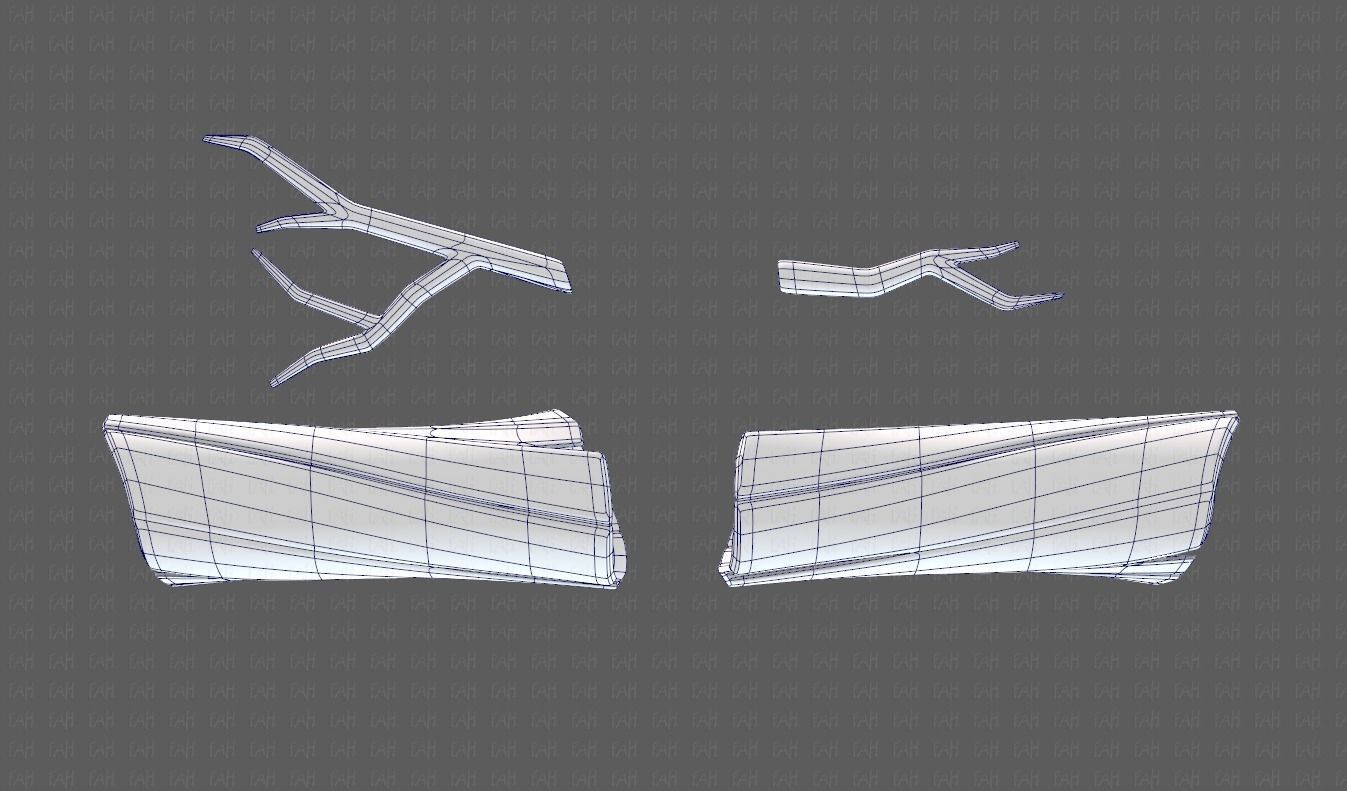 Stump V03 Low-poly 3D model_38