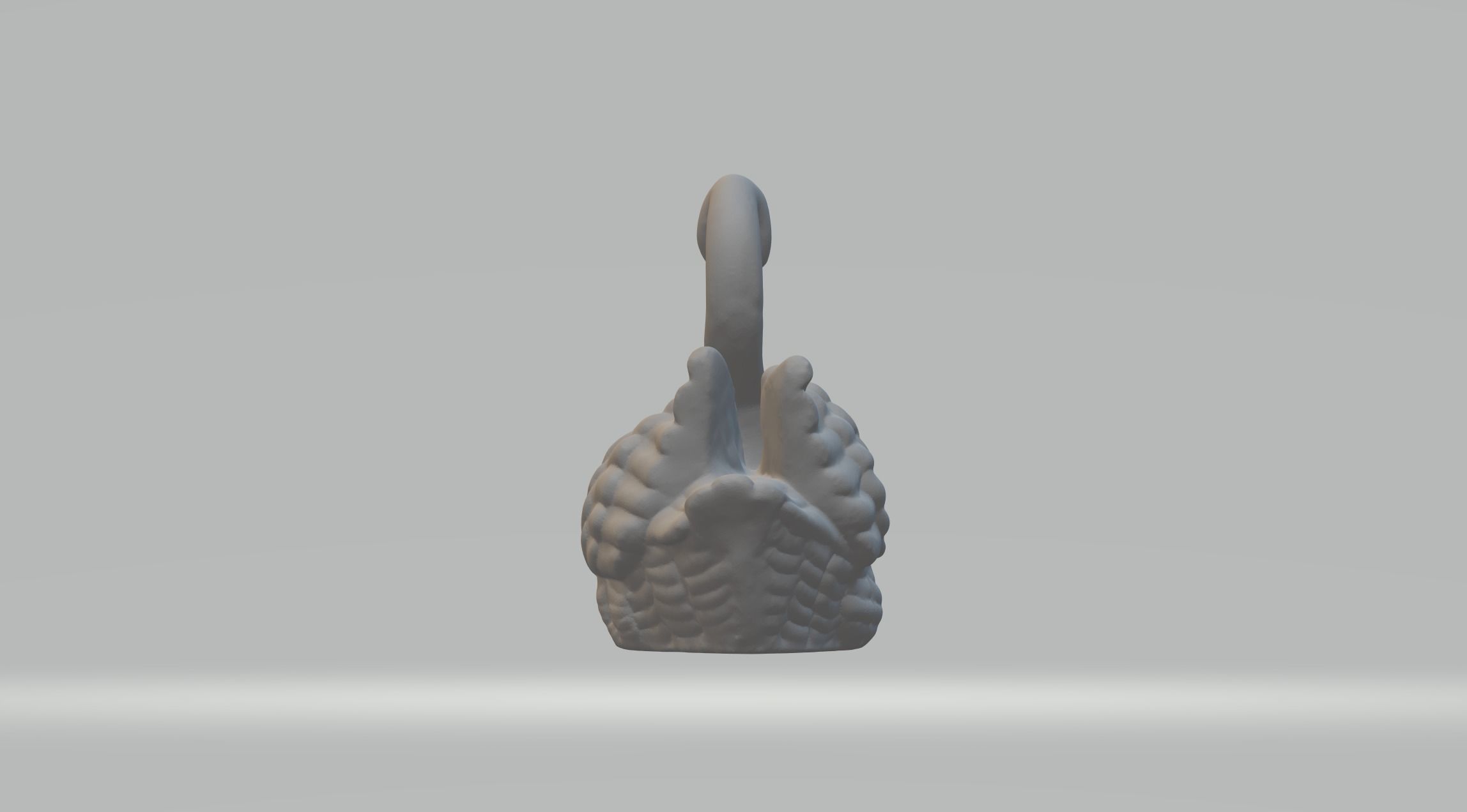 Swan 3D Model 3D print model_2