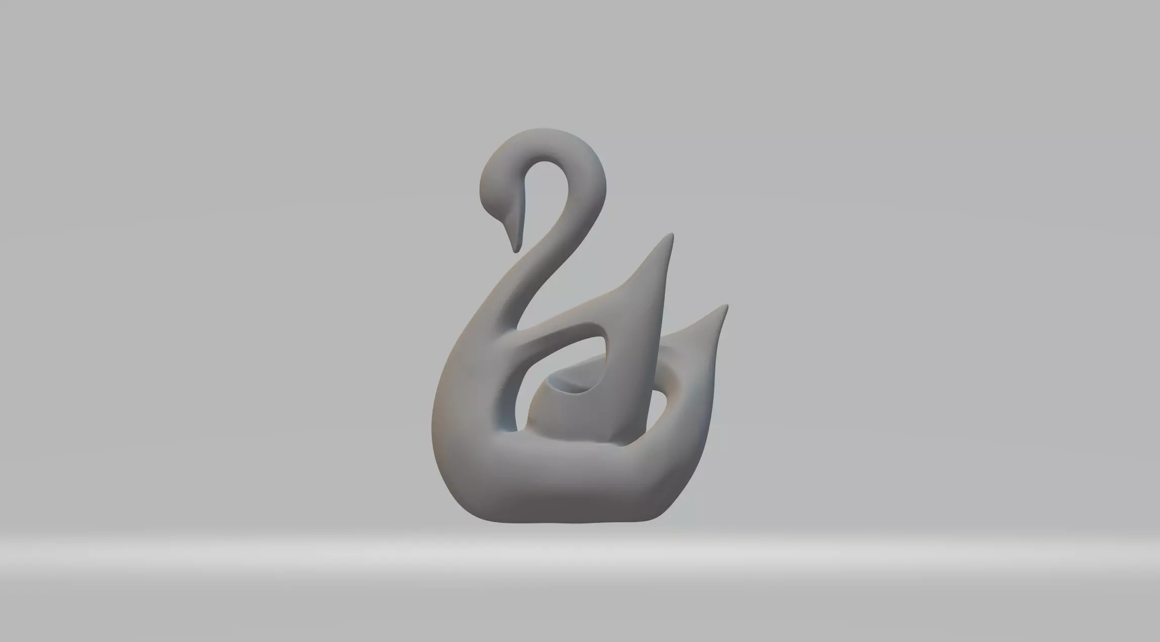 Swan 3D Model 3D print model_0