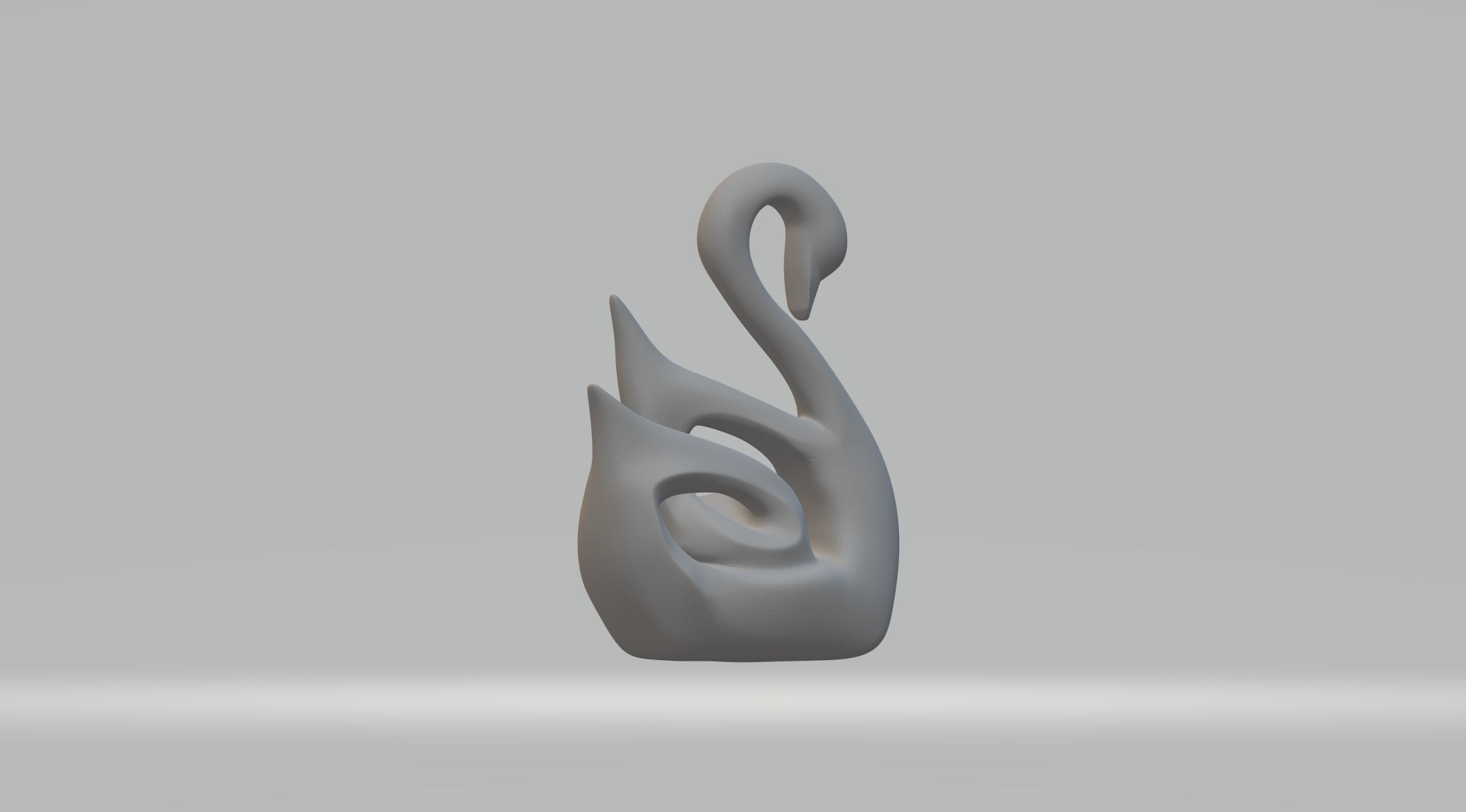 Swan 3D Model 3D print model_1