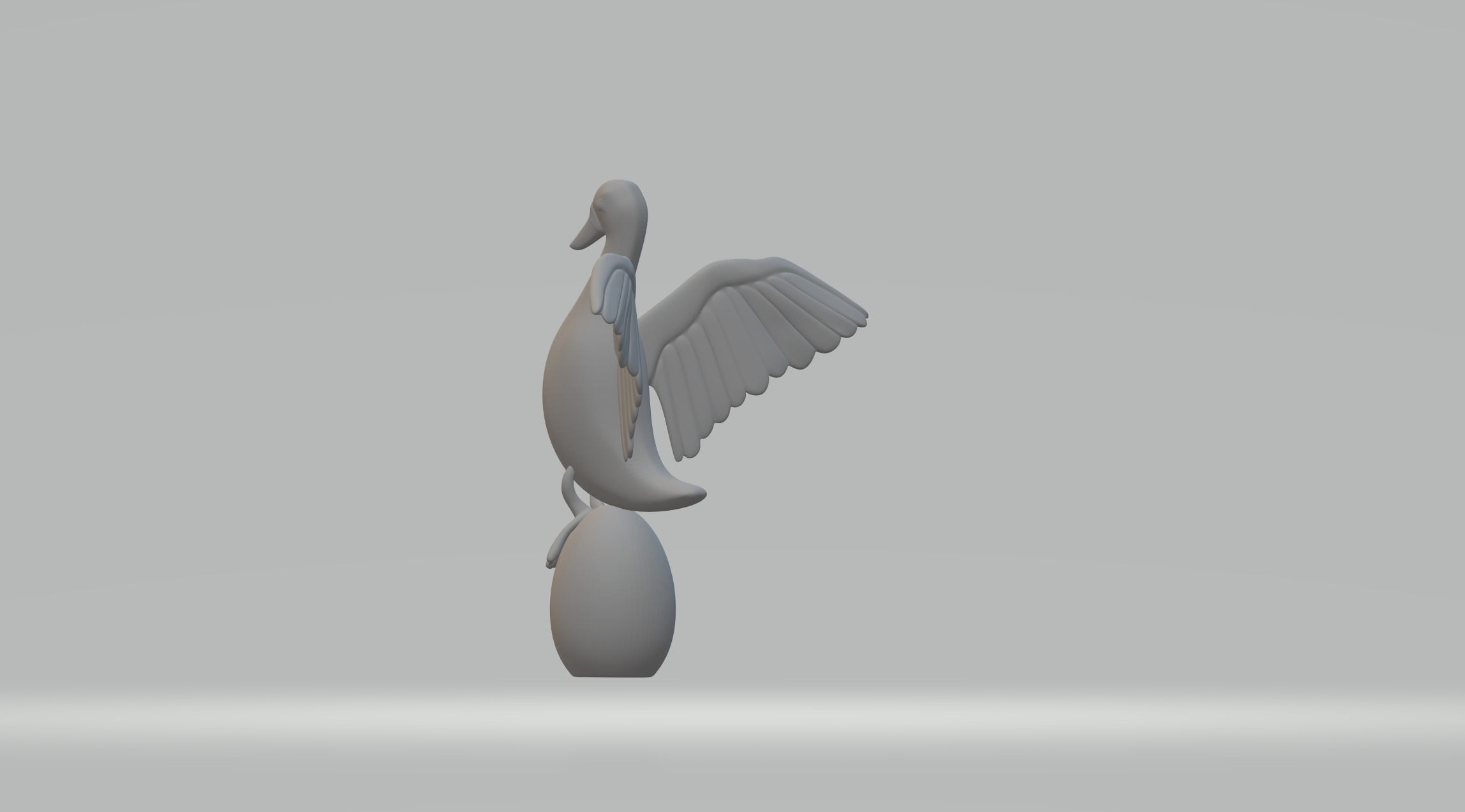 Swan Eggs 3D print model_1