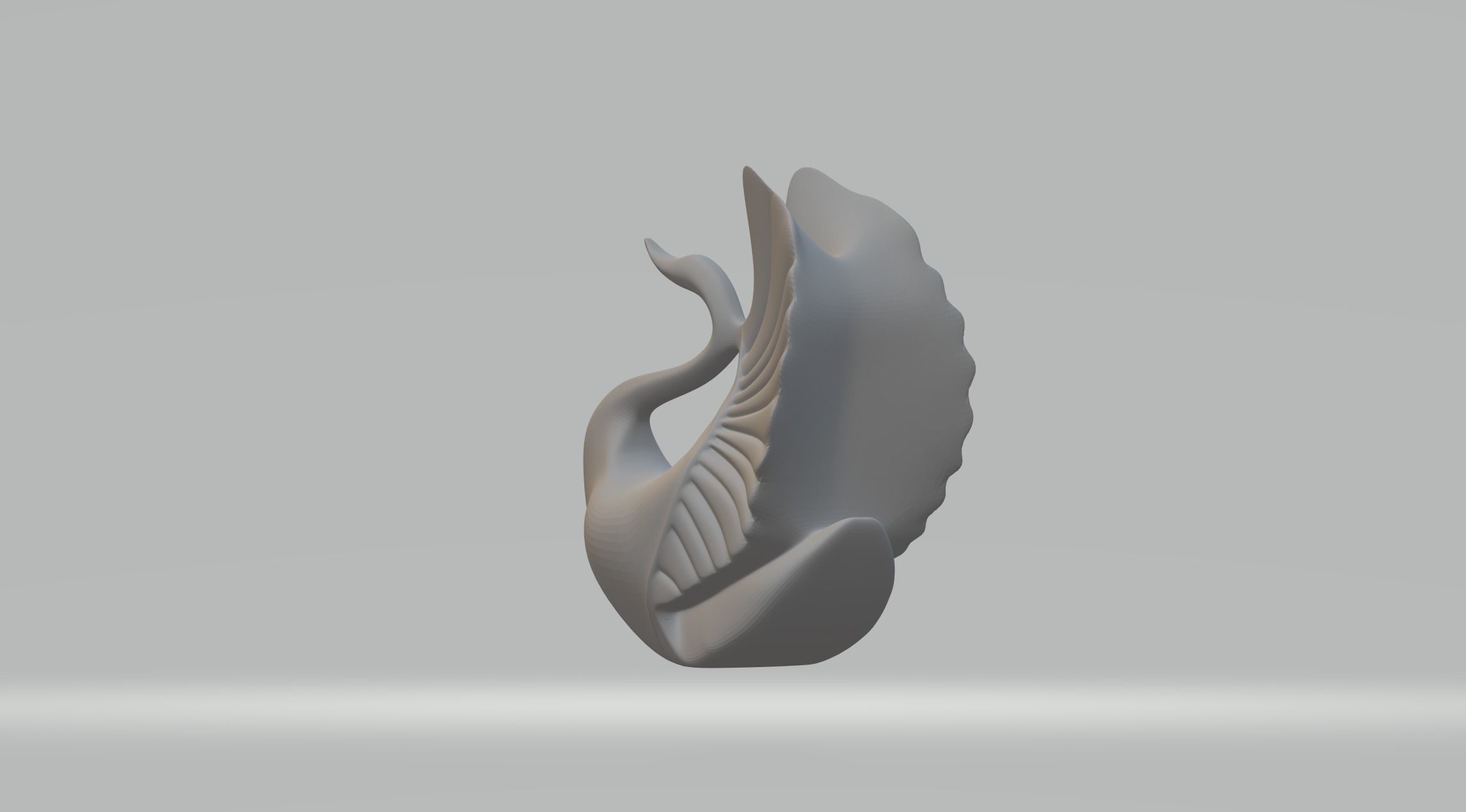 Spread Wings Swan 3D print model_2