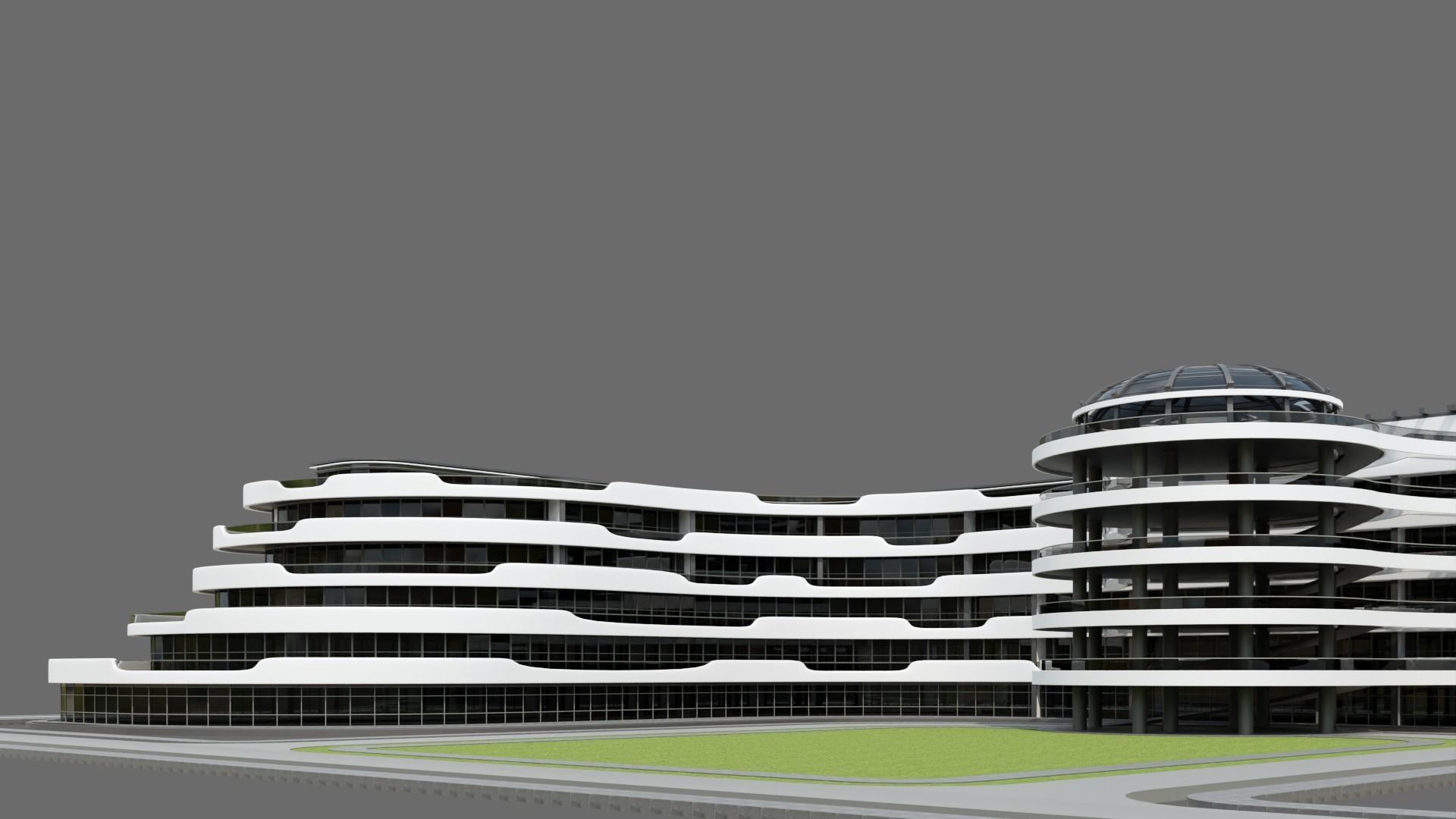 Beach Hotel ID042 3D model_5