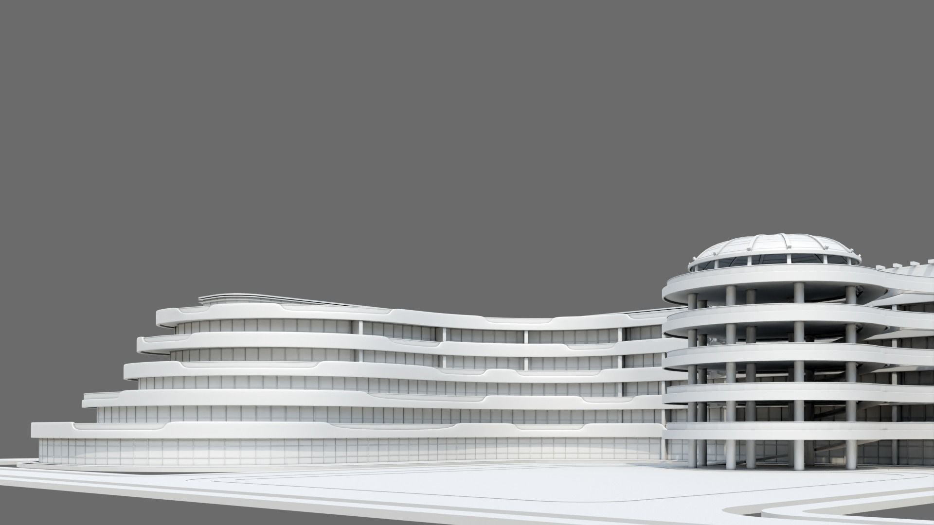 Beach Hotel ID042 3D model_6