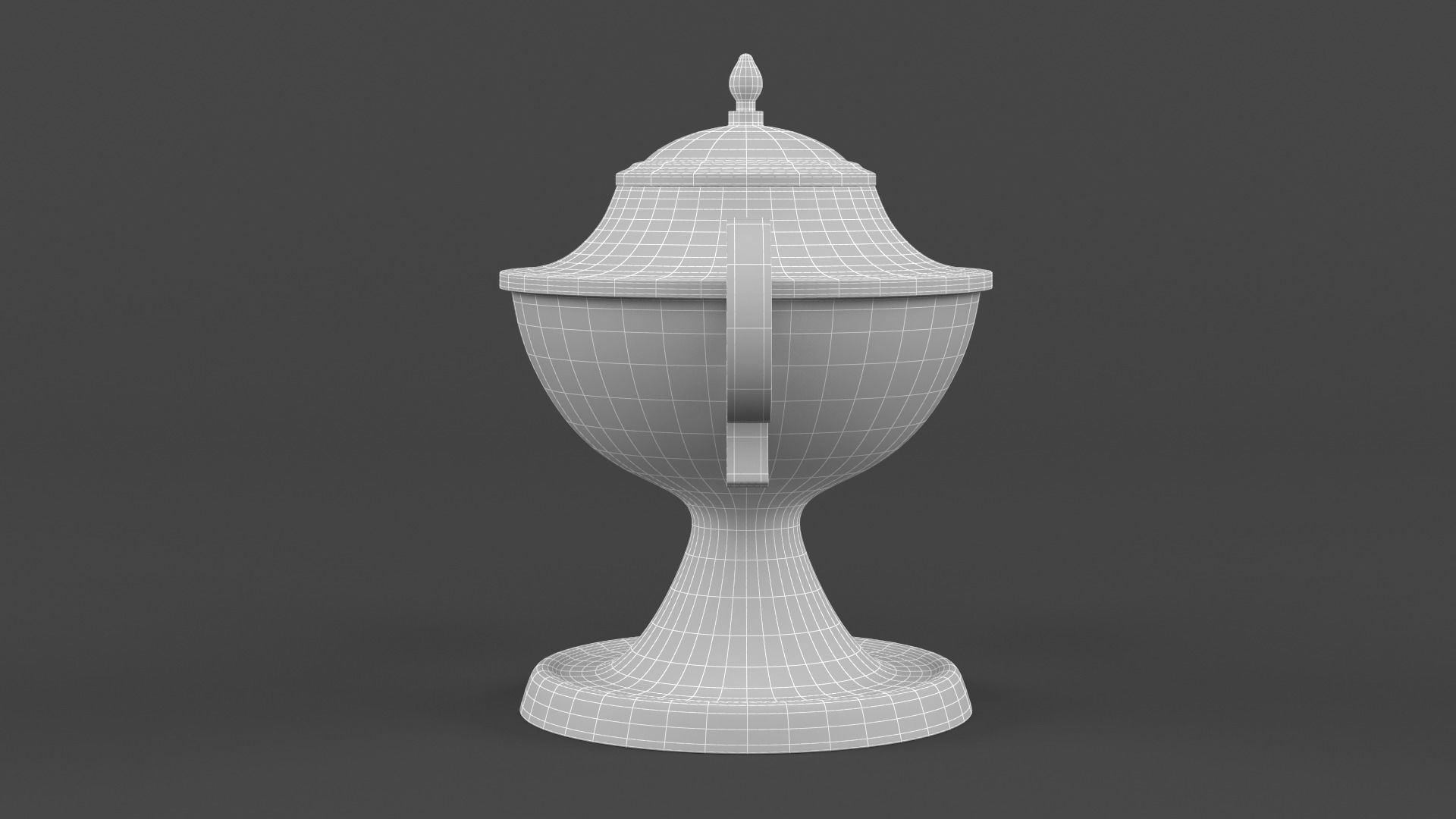 Arabic Oil Lamp 3D model_11