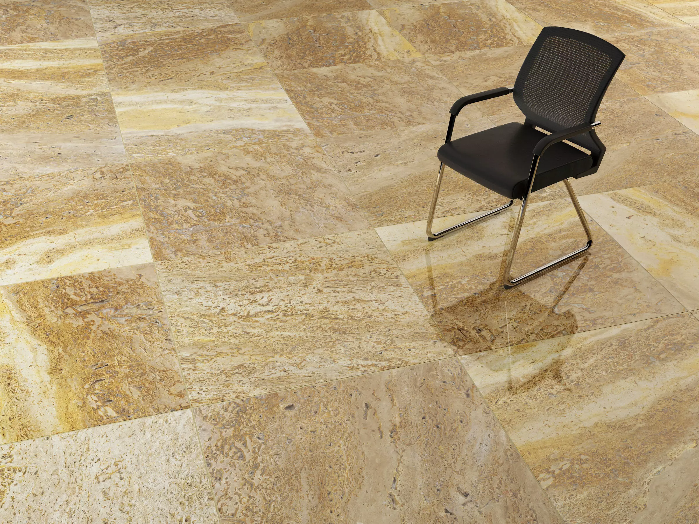 T3D Marble Stone Brown 2 Gloss Tile 1000 x 1000 mm Texture Map Texture_0