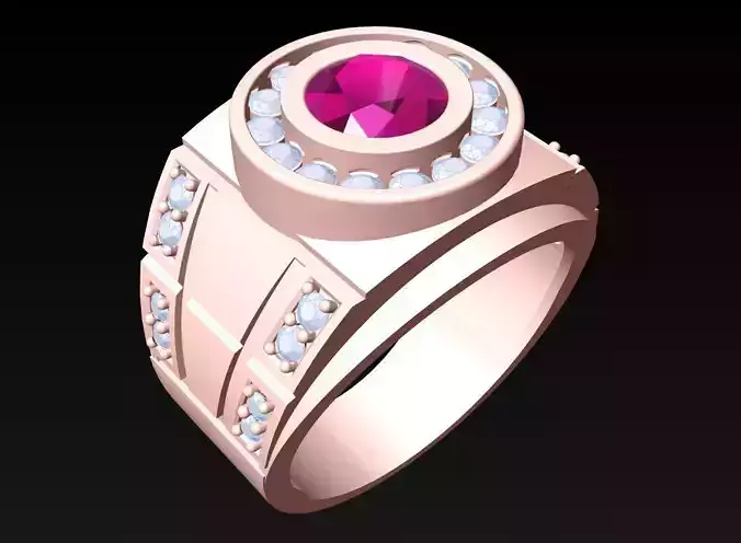 Diamond Rings - Mens Ring - N4112