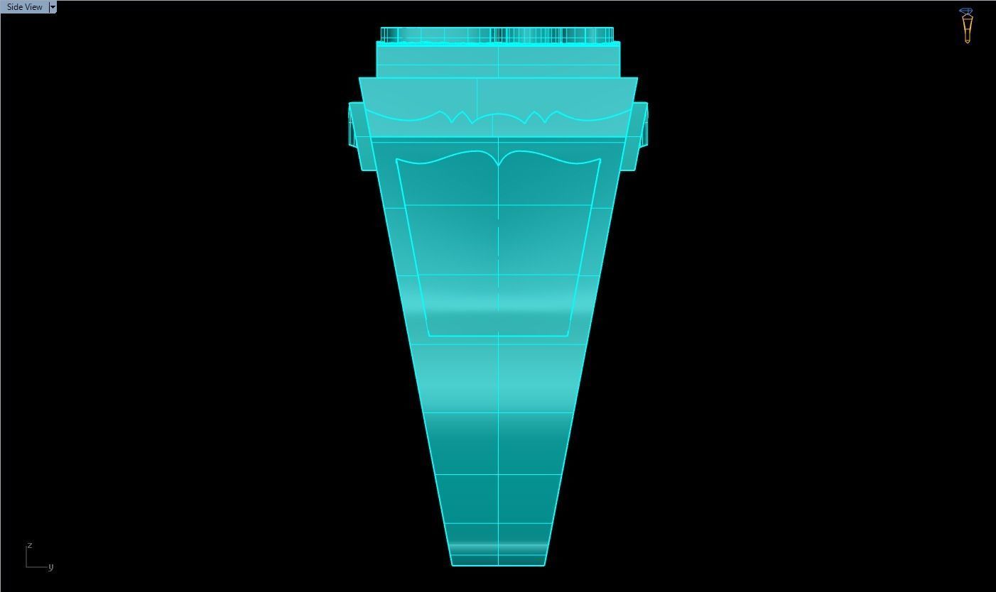 24k Gold Ring - N4174 3D print model_13