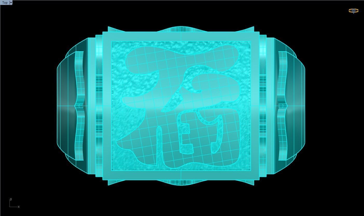 24k Gold Ring - N4174 3D print model_11