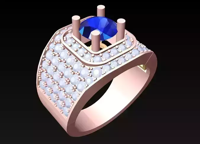 Diamond Rings - Mens Ring - N6278