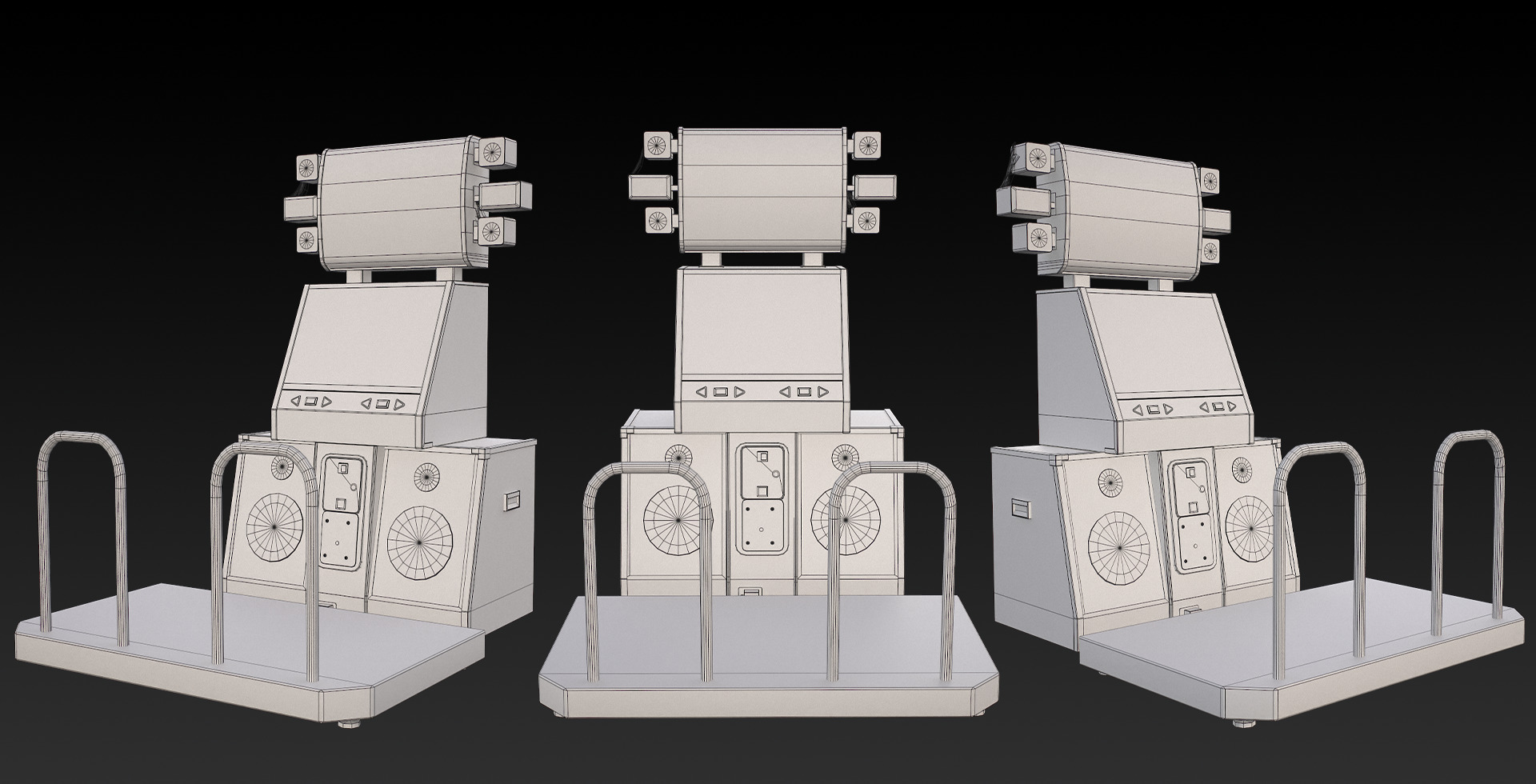 Dancing Stage Euromix 2 Low-poly 3D model_4