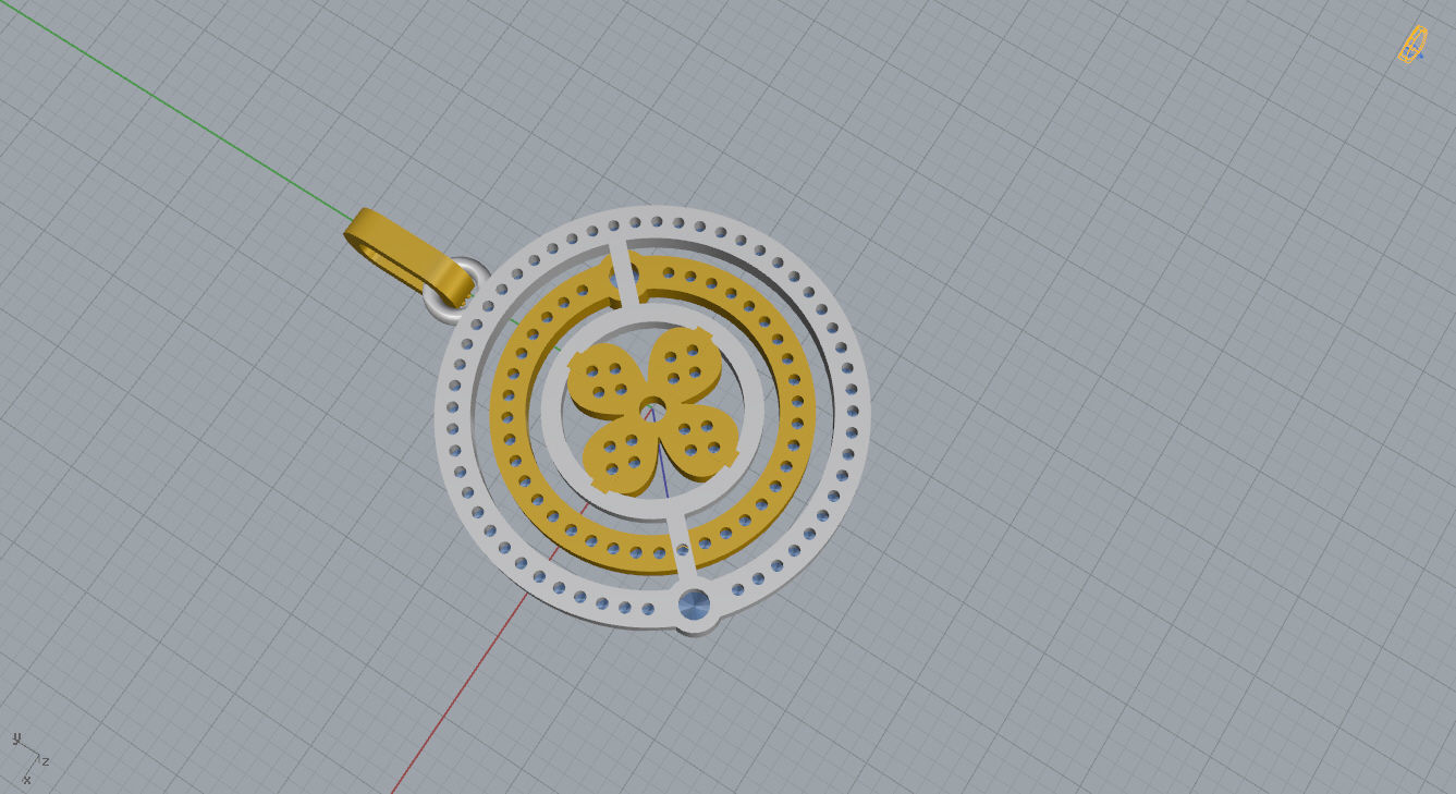 Louis Vuitton Pendant 3D print model_10