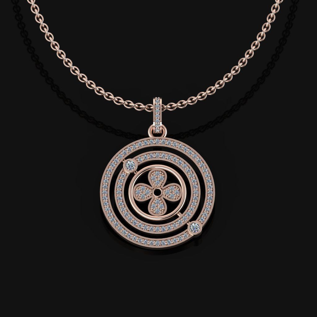 Louis Vuitton Pendant 3D print model_2