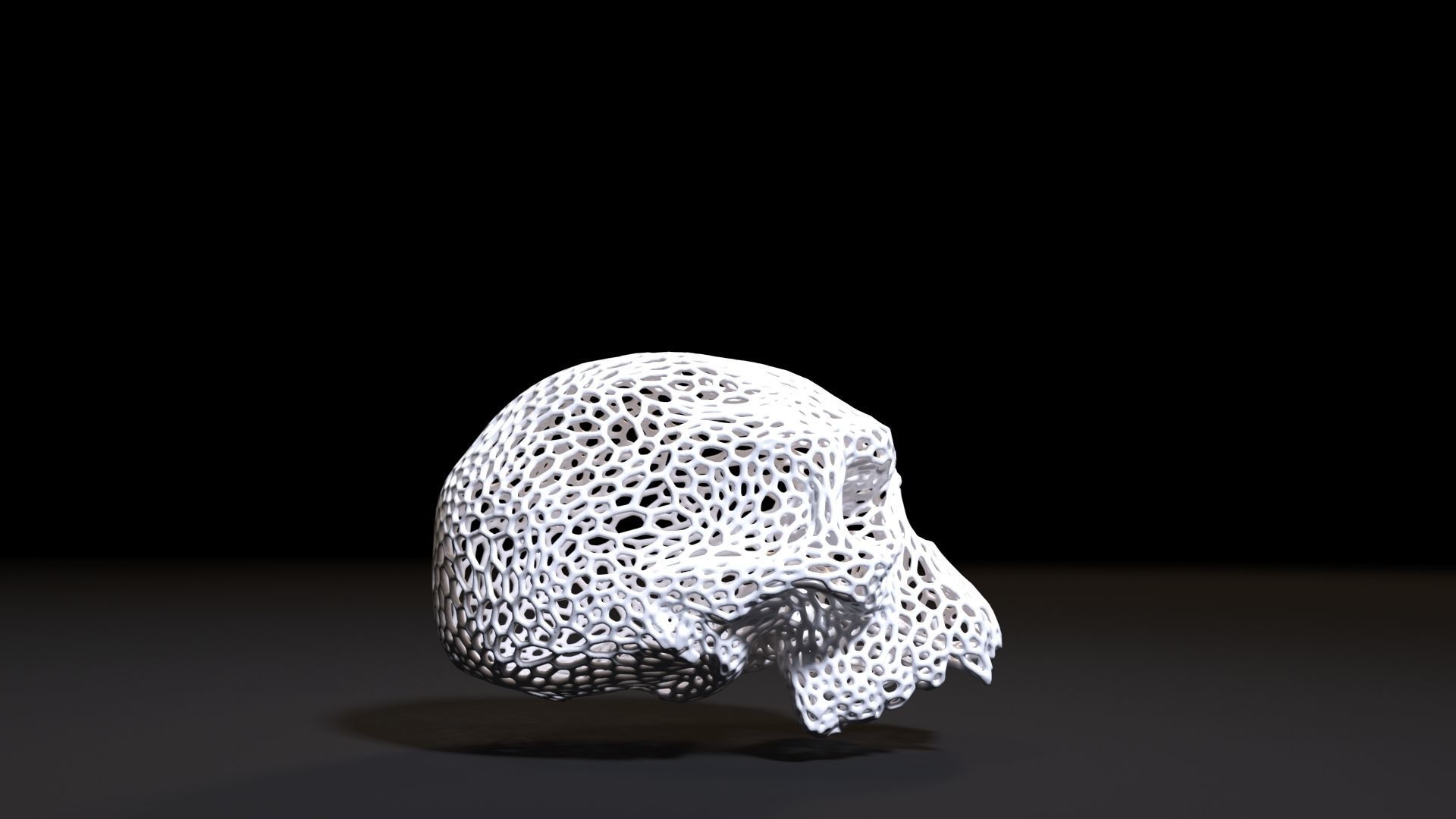 Guldan Skull 3D print model_5
