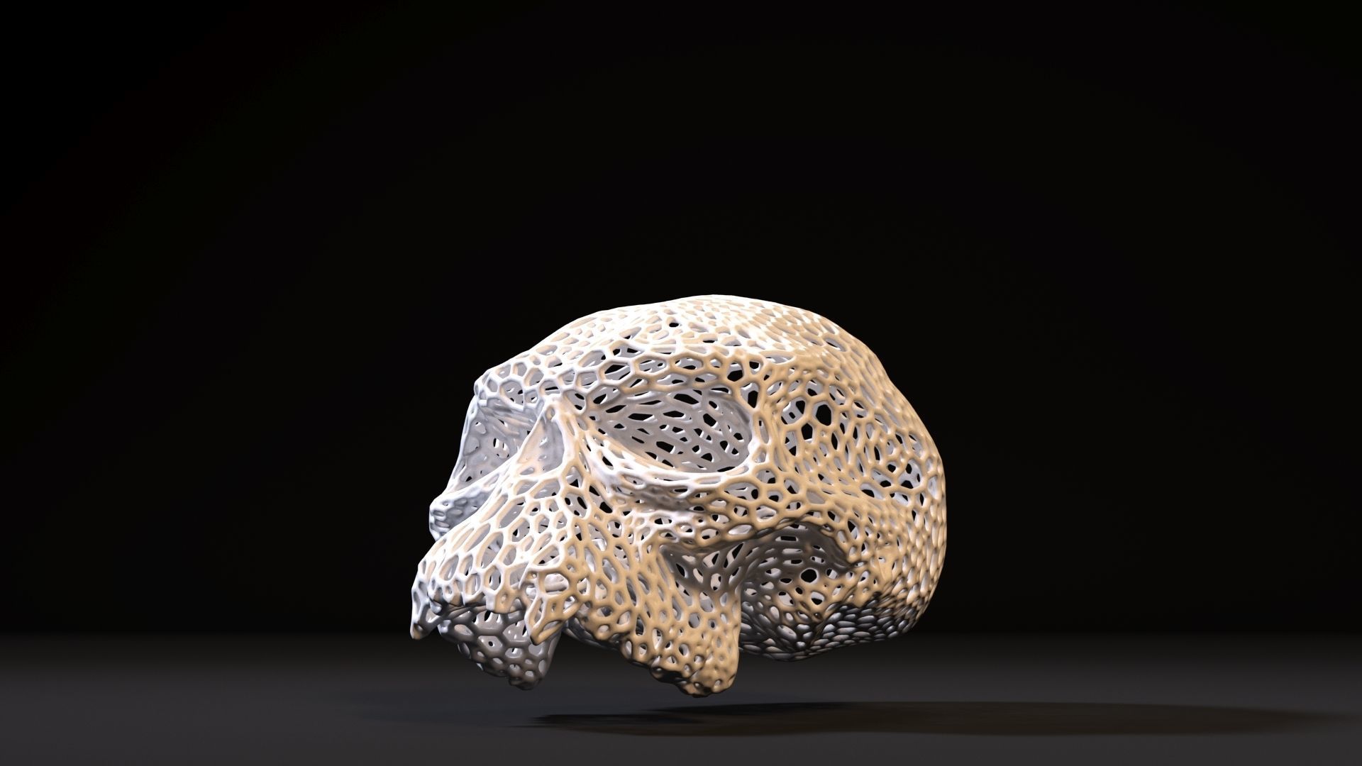 Guldan Skull 3D print model_9