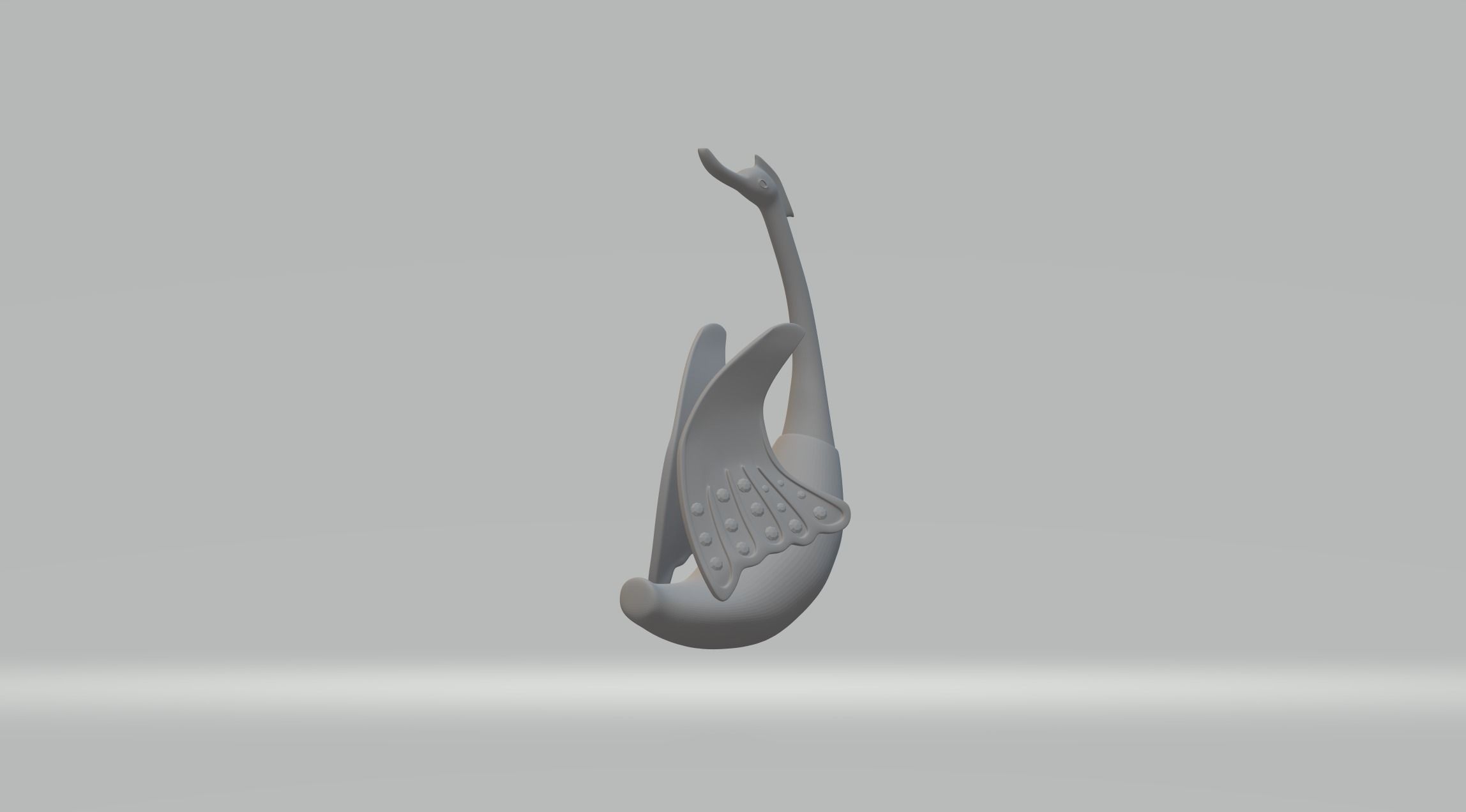 Diamond Swan 3D print model_8