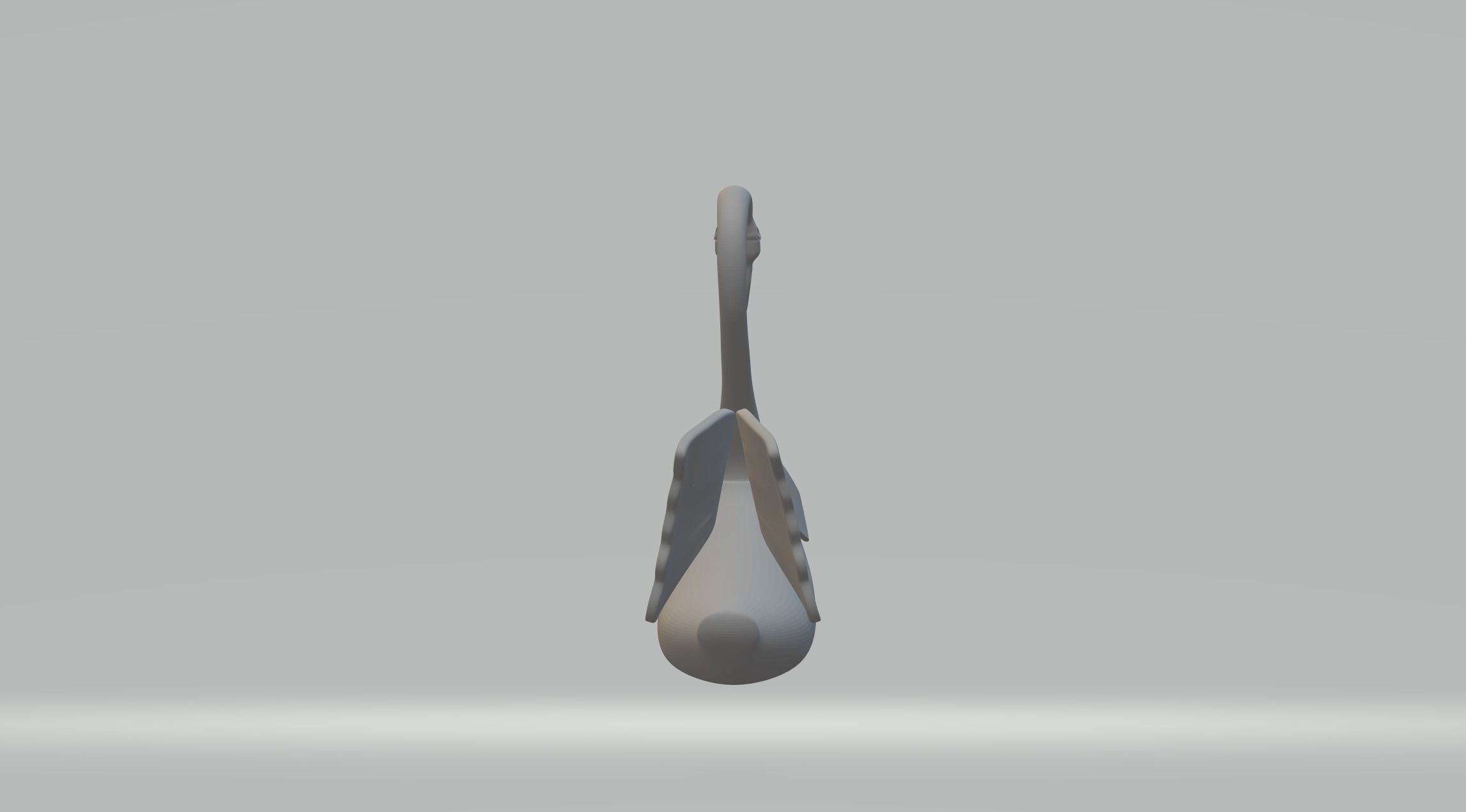 Diamond Swan 3D print model_4